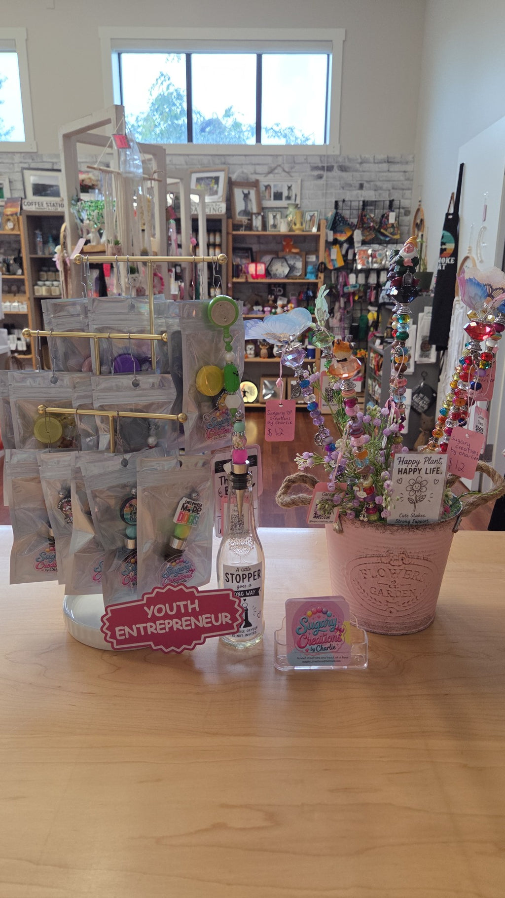 Sugary Creations by Charlie - Wine Stoppers - Surprise Pattern