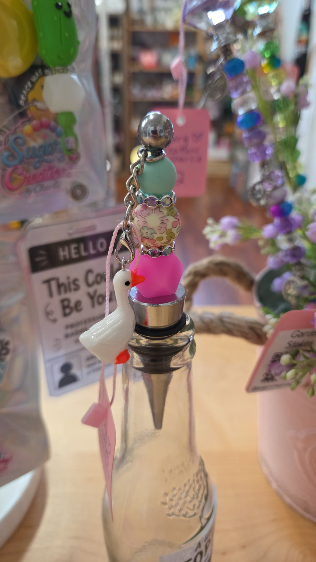 Sugary Creations by Charlie - Wine Stoppers - Surprise Pattern