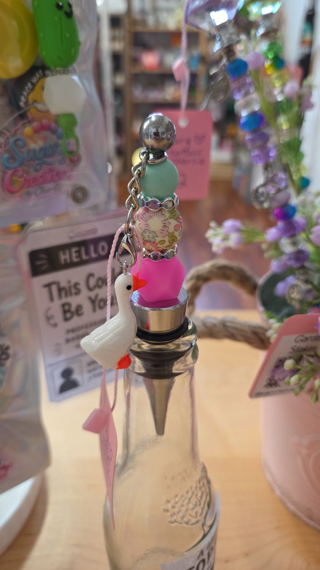 Sugary Creations by Charlie - Wine Stoppers - Surprise Pattern