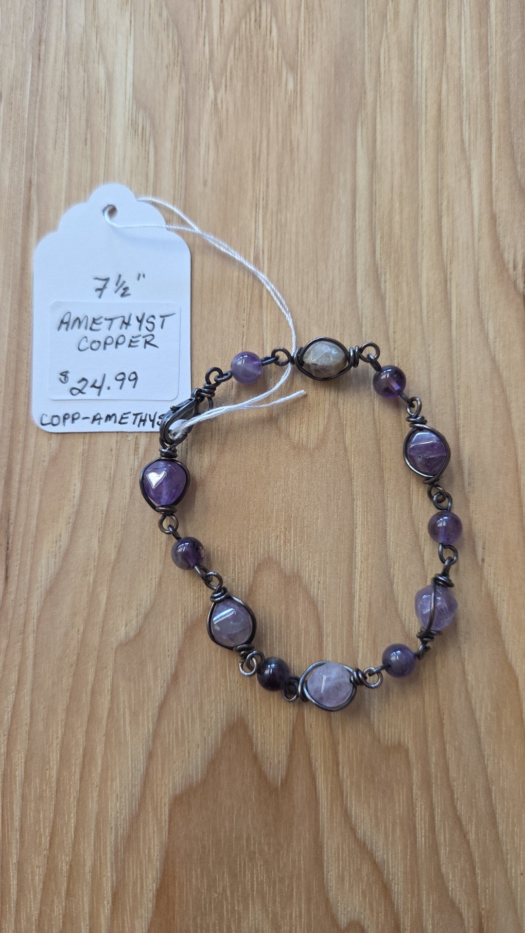 Bee Happy - Bracelets - Copper & Gemstones