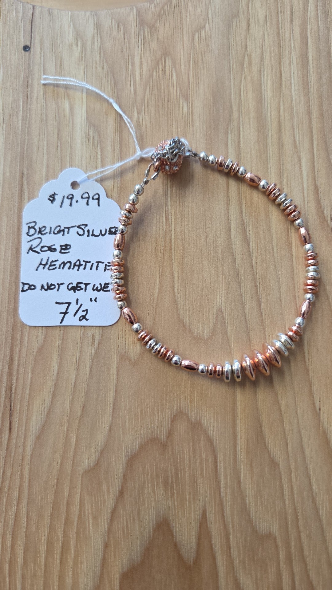 Bee Happy - Bracelets - Hematite