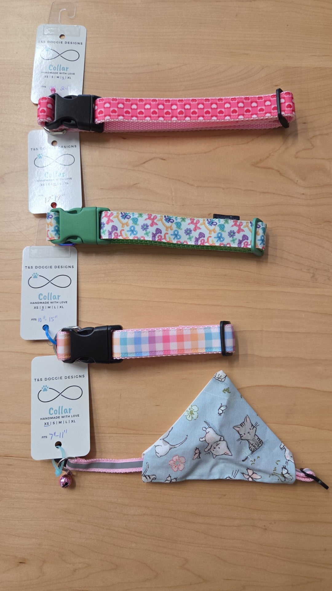 T&S Doggie Designs - Leaches and Collars - Multiple Designs