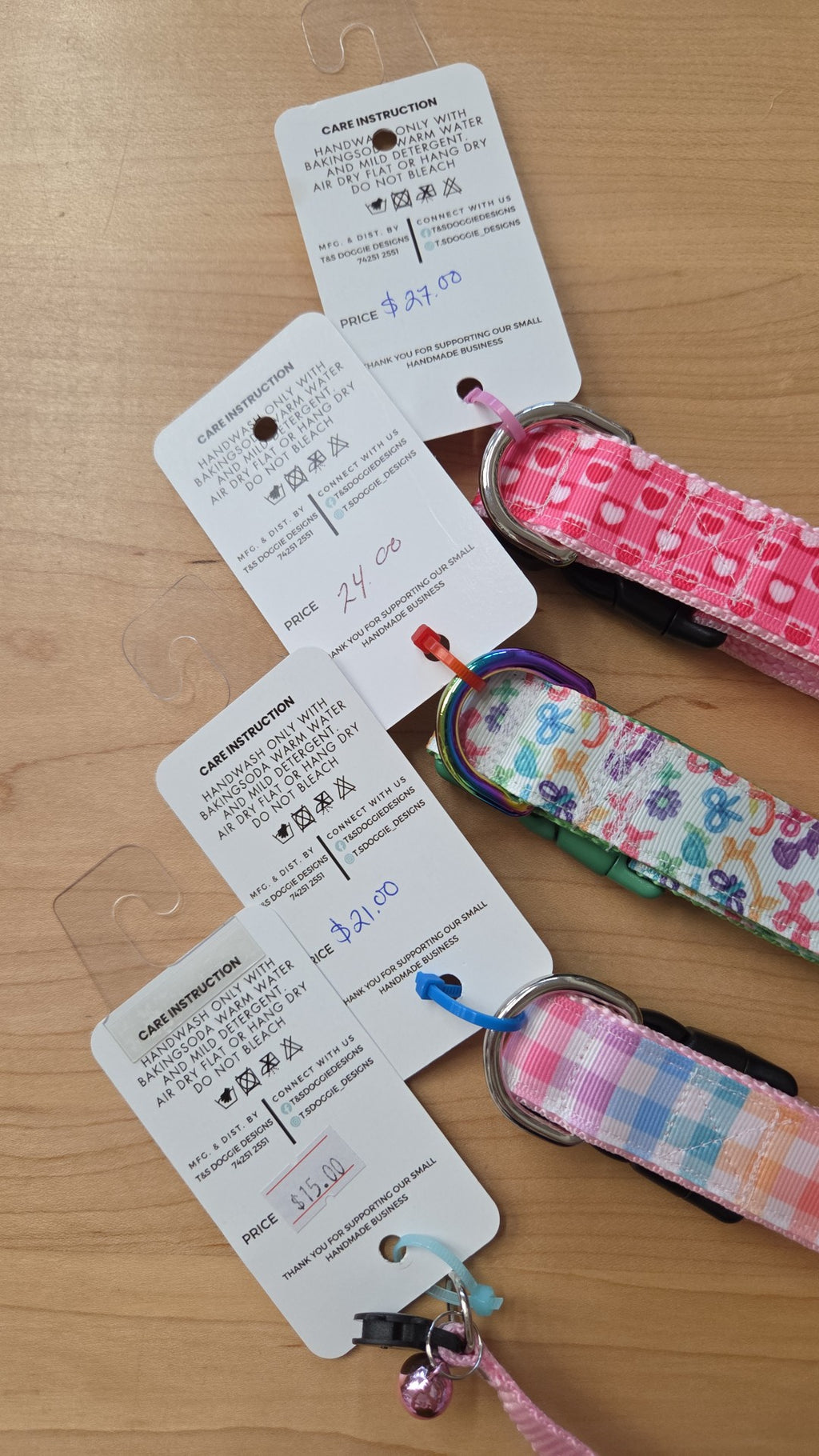 T&S Doggie Designs - Leaches and Collars - Multiple Designs