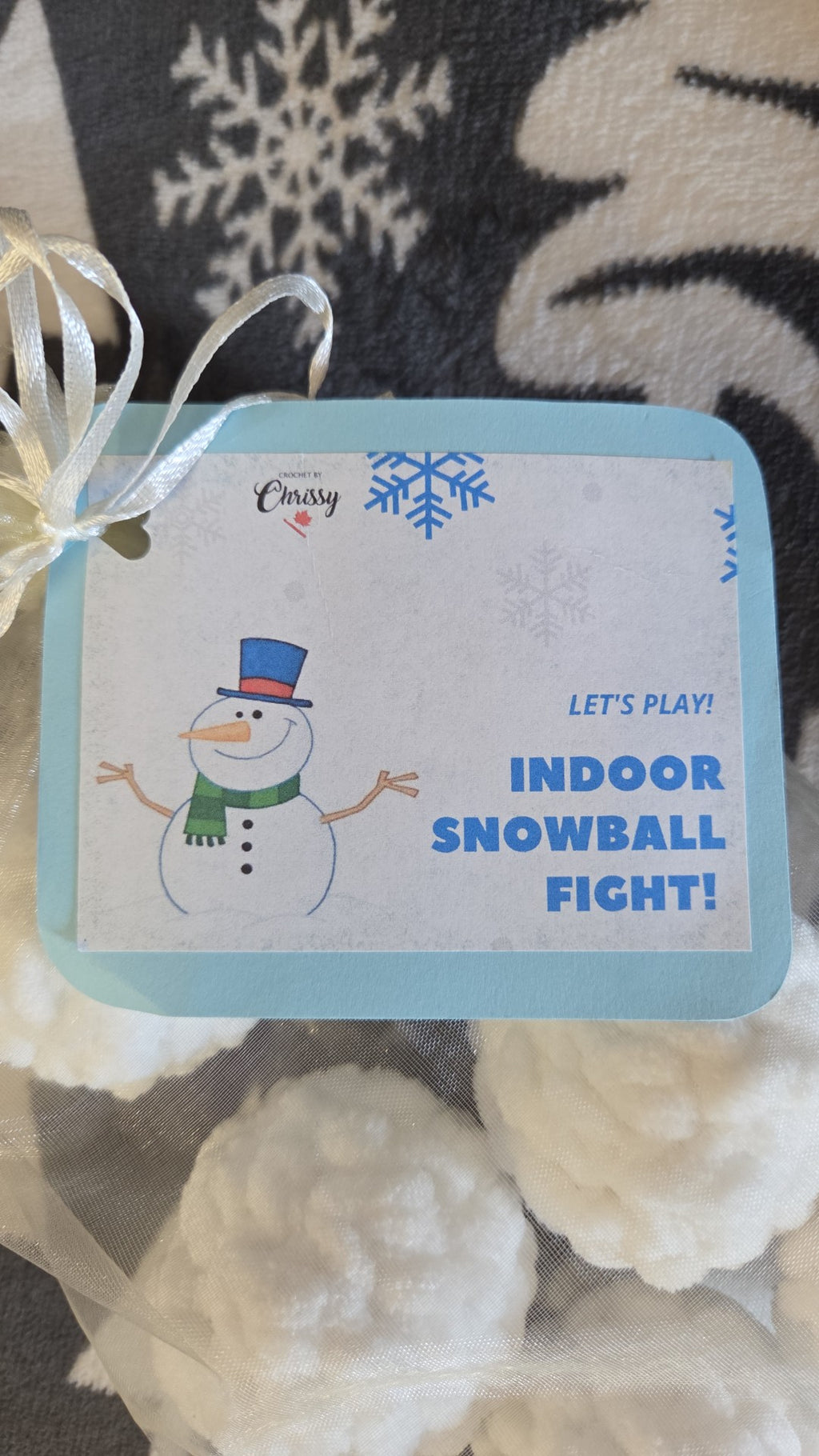 Crochet with Chrissy - Snowballs