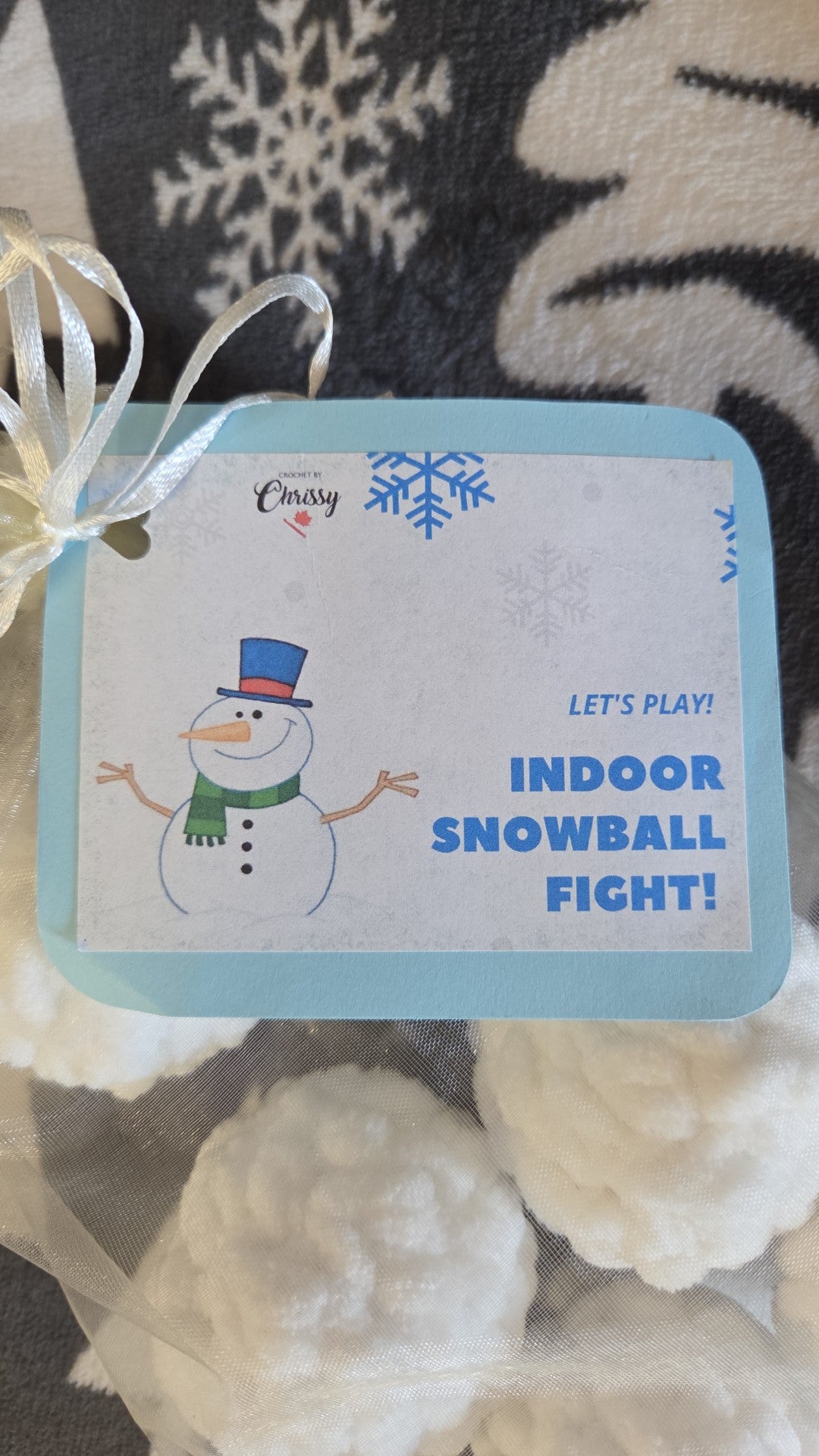 Crochet with Chrissy - Snowballs