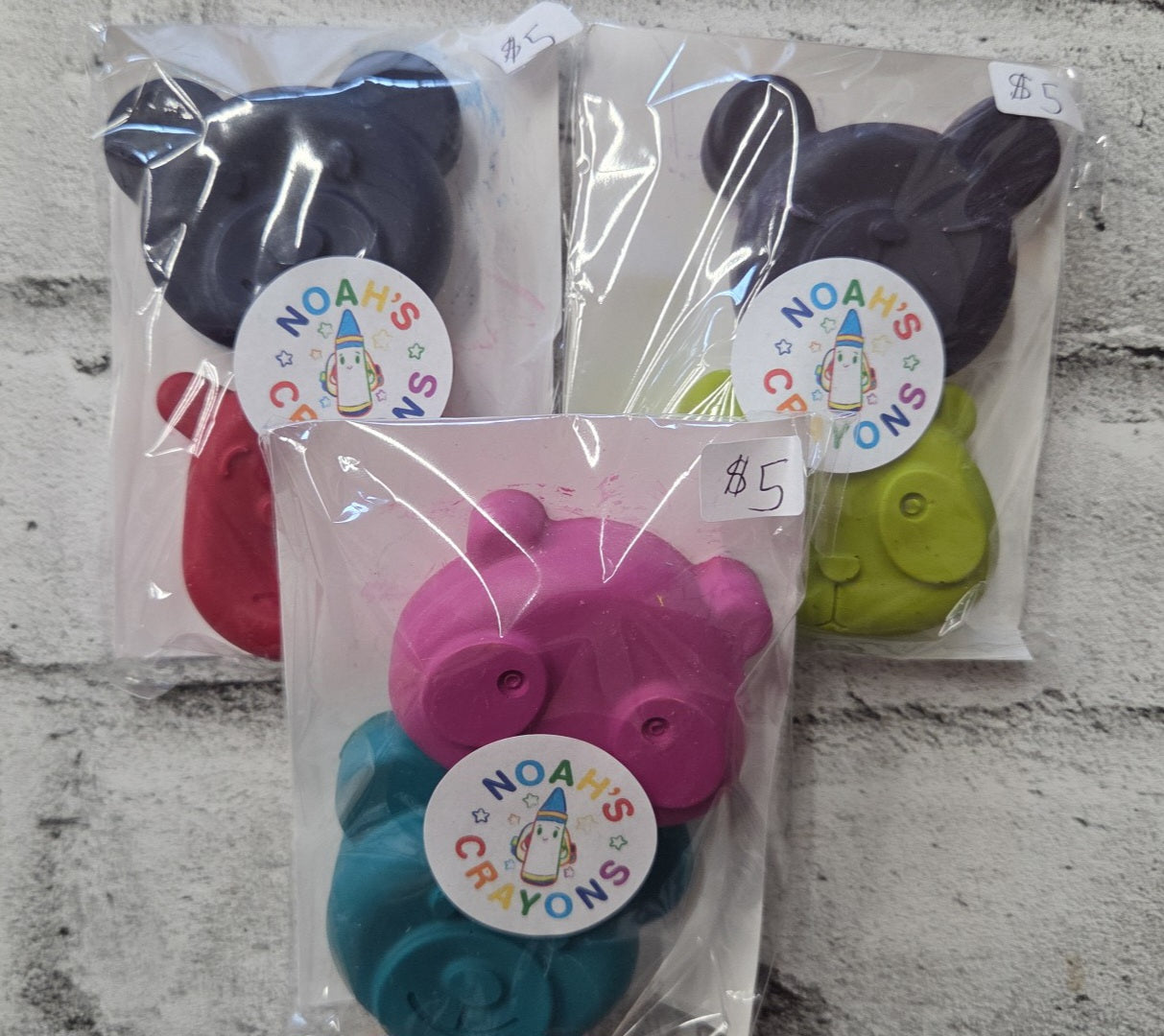 Noah's Crayons - Bears - Surprise Colour