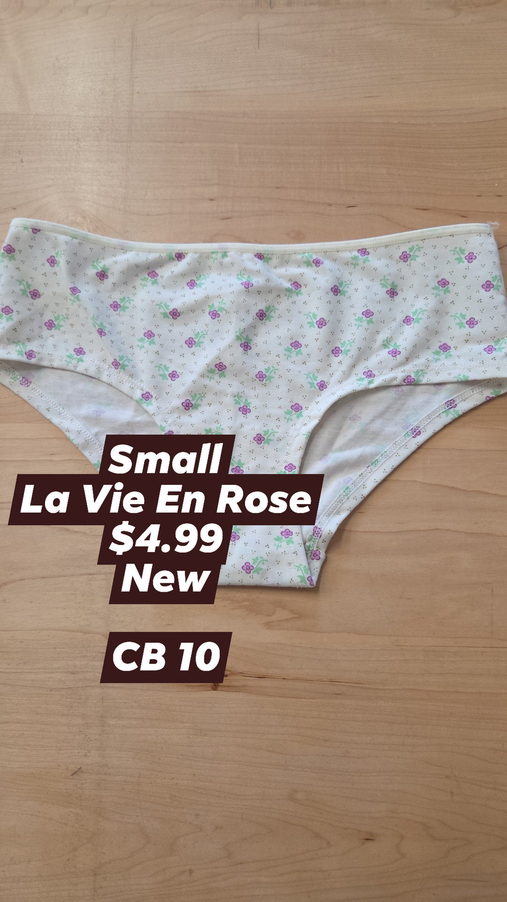 Small - La Vie En Rose - Multiple Pairs - Surprise Pattern