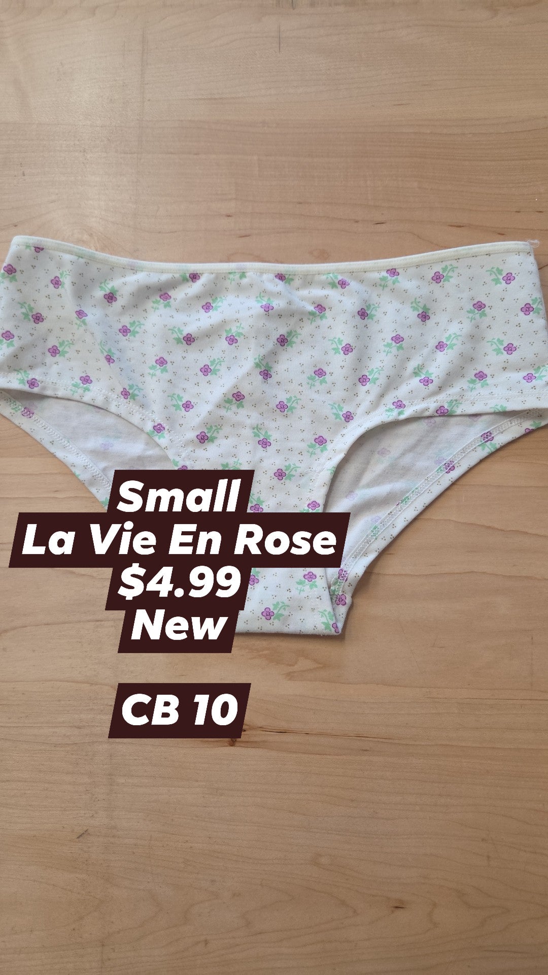 Small - La Vie En Rose - Multiple Pairs - Surprise Pattern