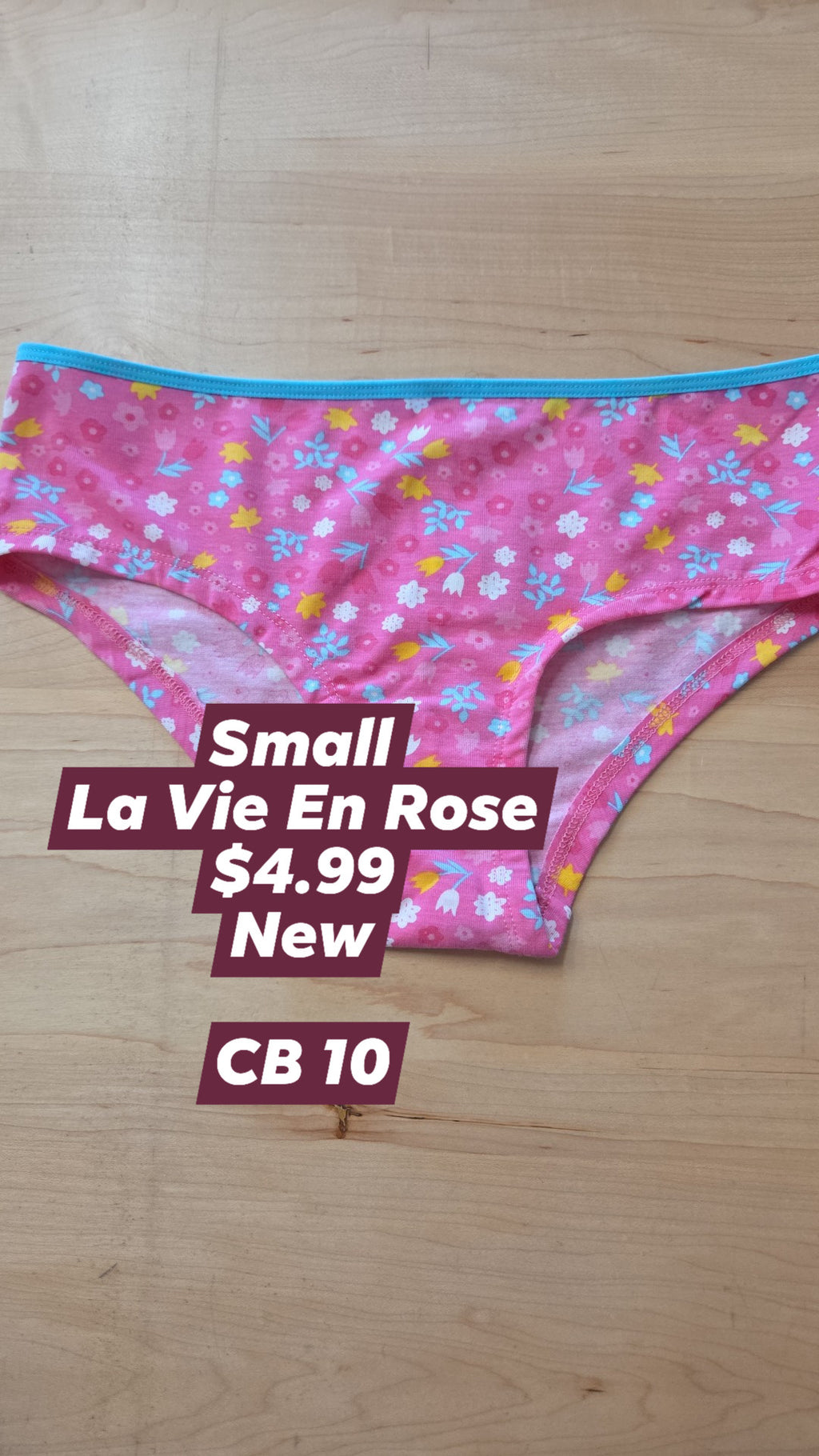 Small - La Vie En Rose - Multiple Pairs - Surprise Pattern