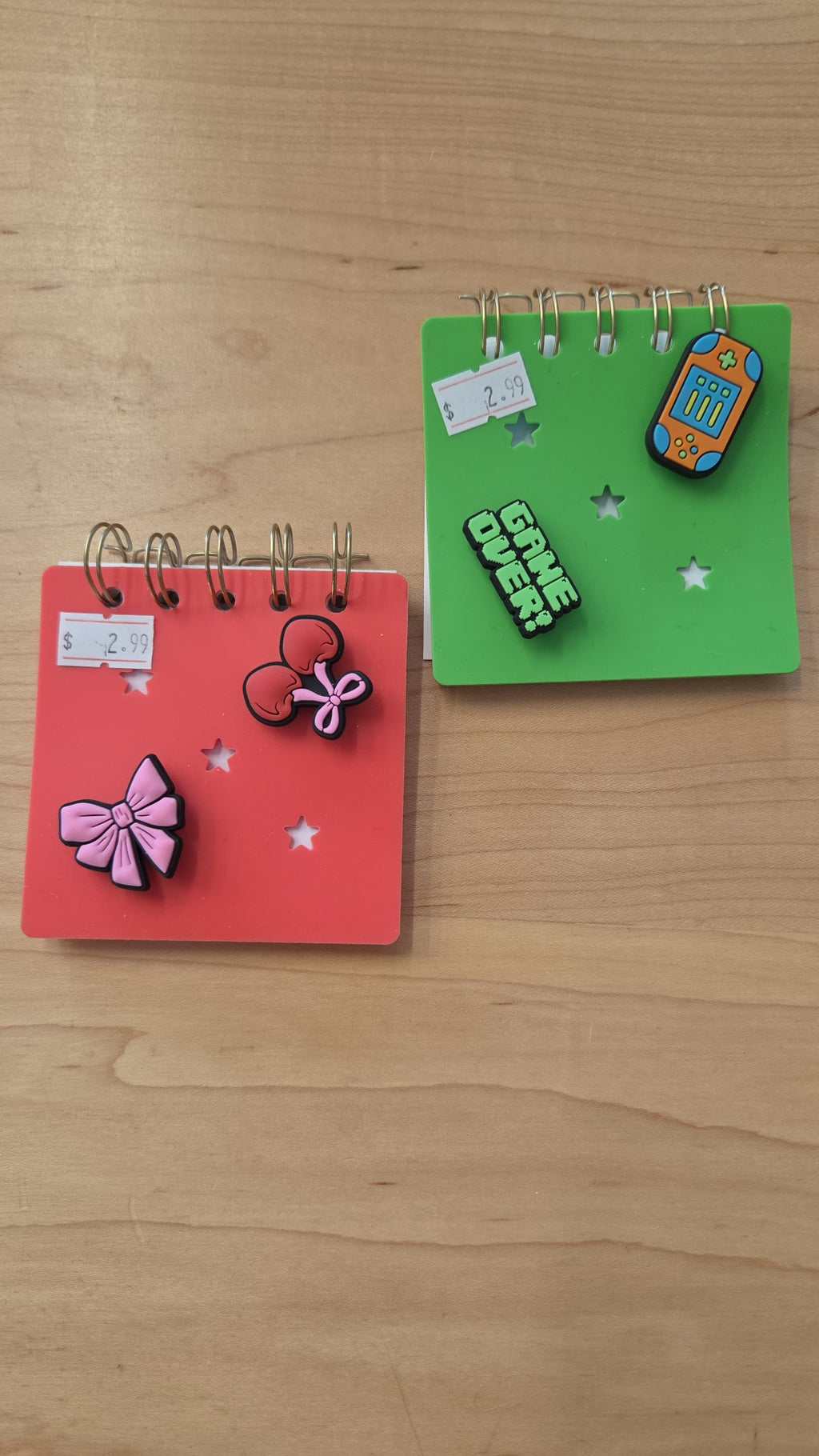 Brianna Croc Jibbitz - Back to School Charms & Notepads