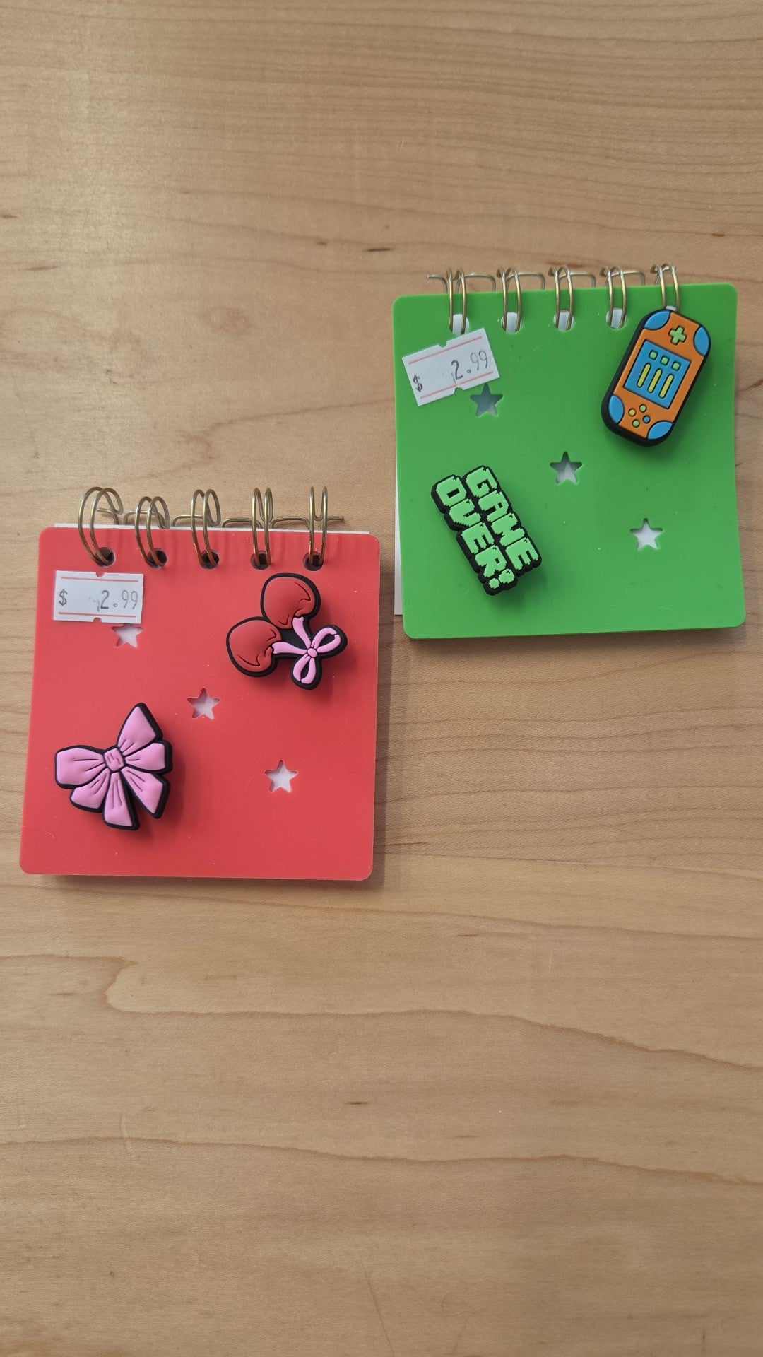 Brianna Croc Jibbitz - Back to School Charms & Notepads
