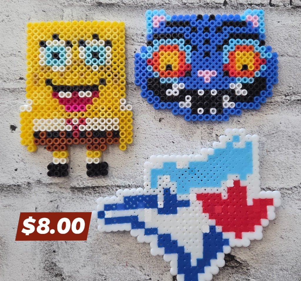 N&T Creations - Perler Bead Magnet Art