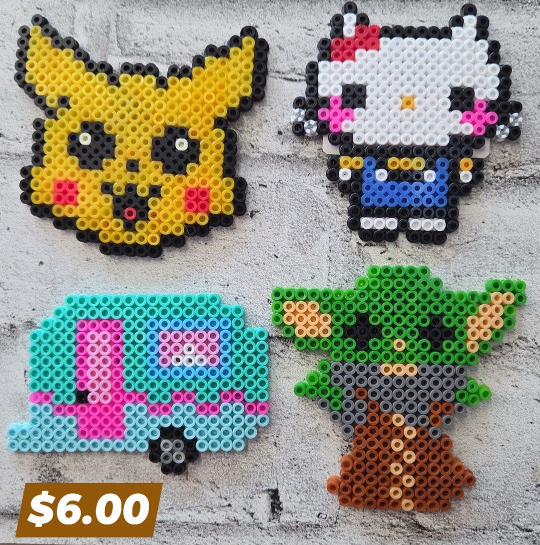 N&T Creations - Perler Bead Magnet Art