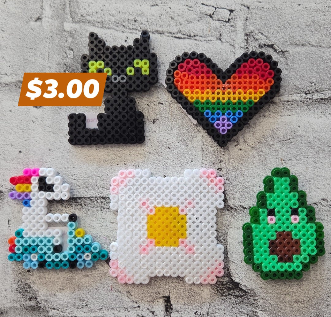 N&T Creations - Perler Bead Magnet Art