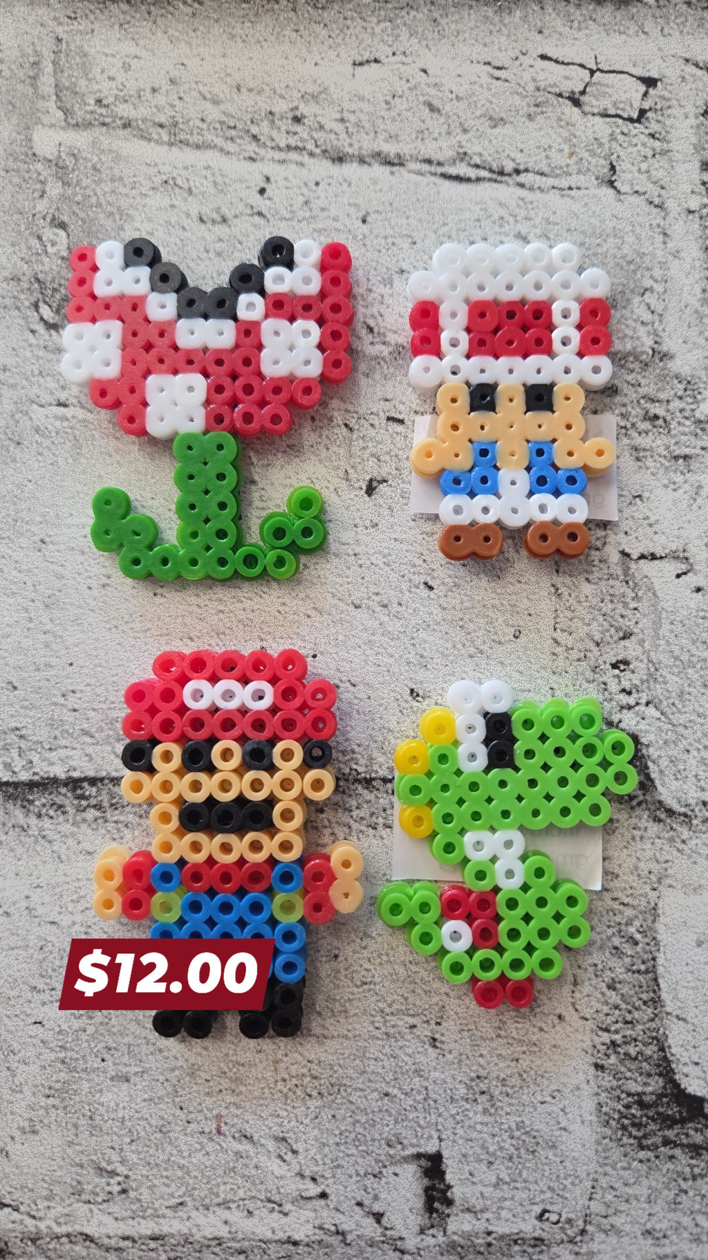 N&T Creations - Perler Bead Magnet Art