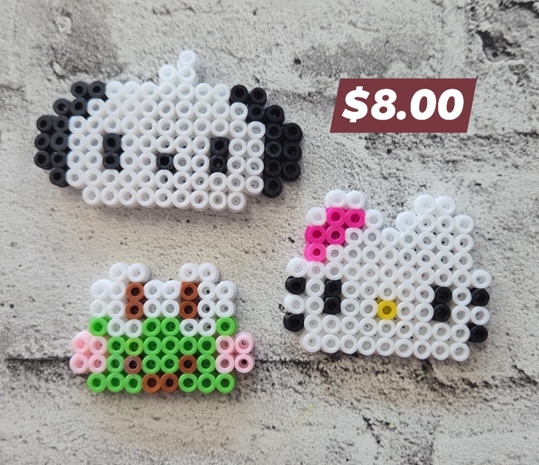 N&T Creations - Perler Bead Magnet Art
