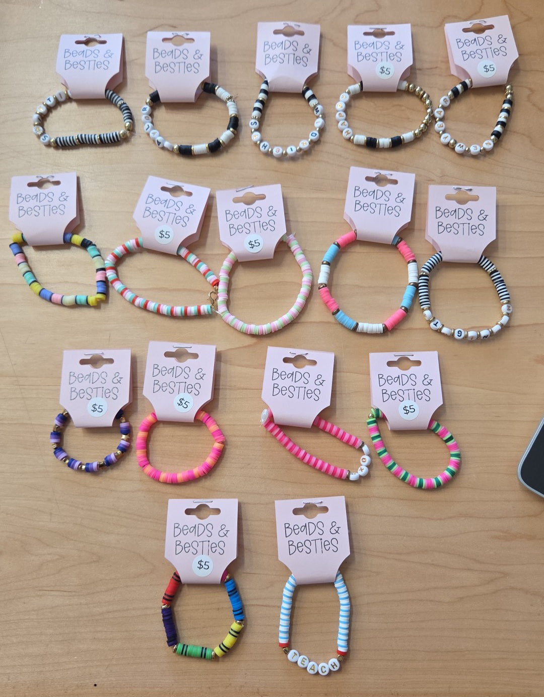 Beads & Besties - Youth Entrepreneur - Bracelets - Surprise Pattern