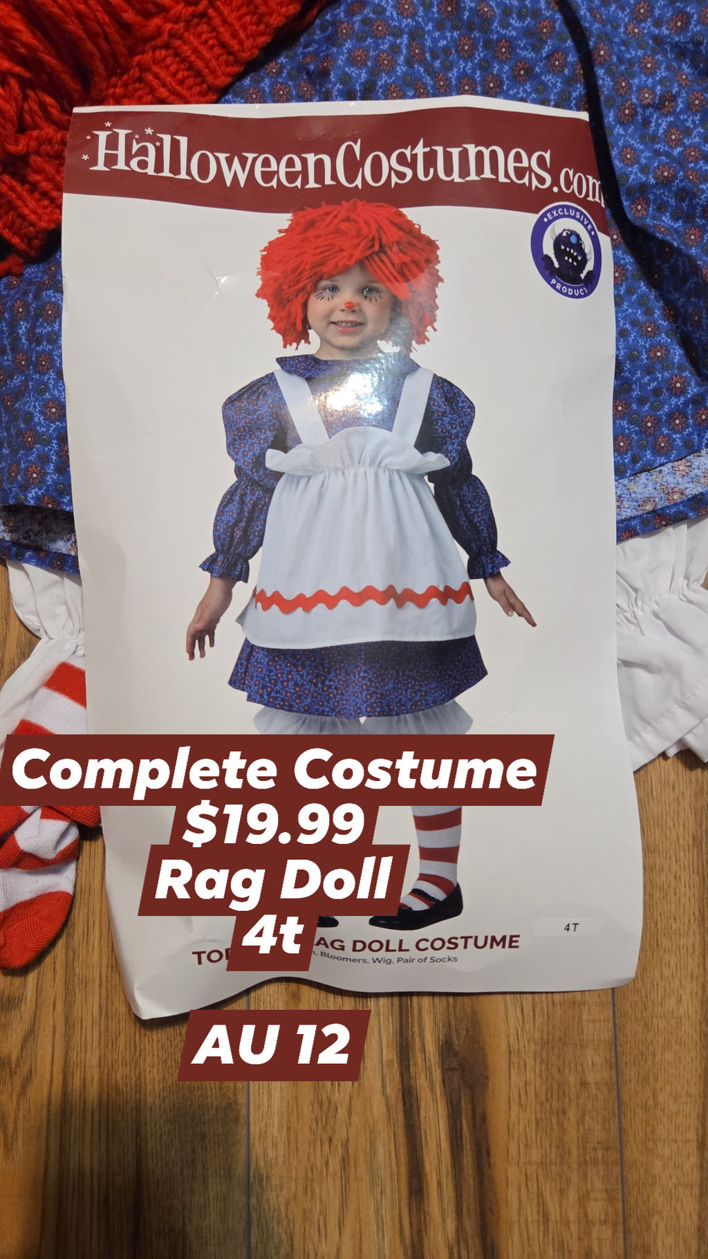4t - Halloween Costume