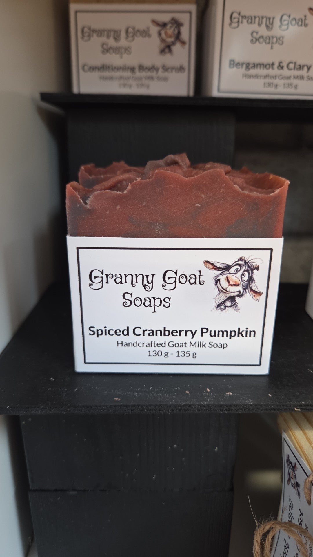 Granny Goat Soaps - Spiced Cranberry Pumpkin