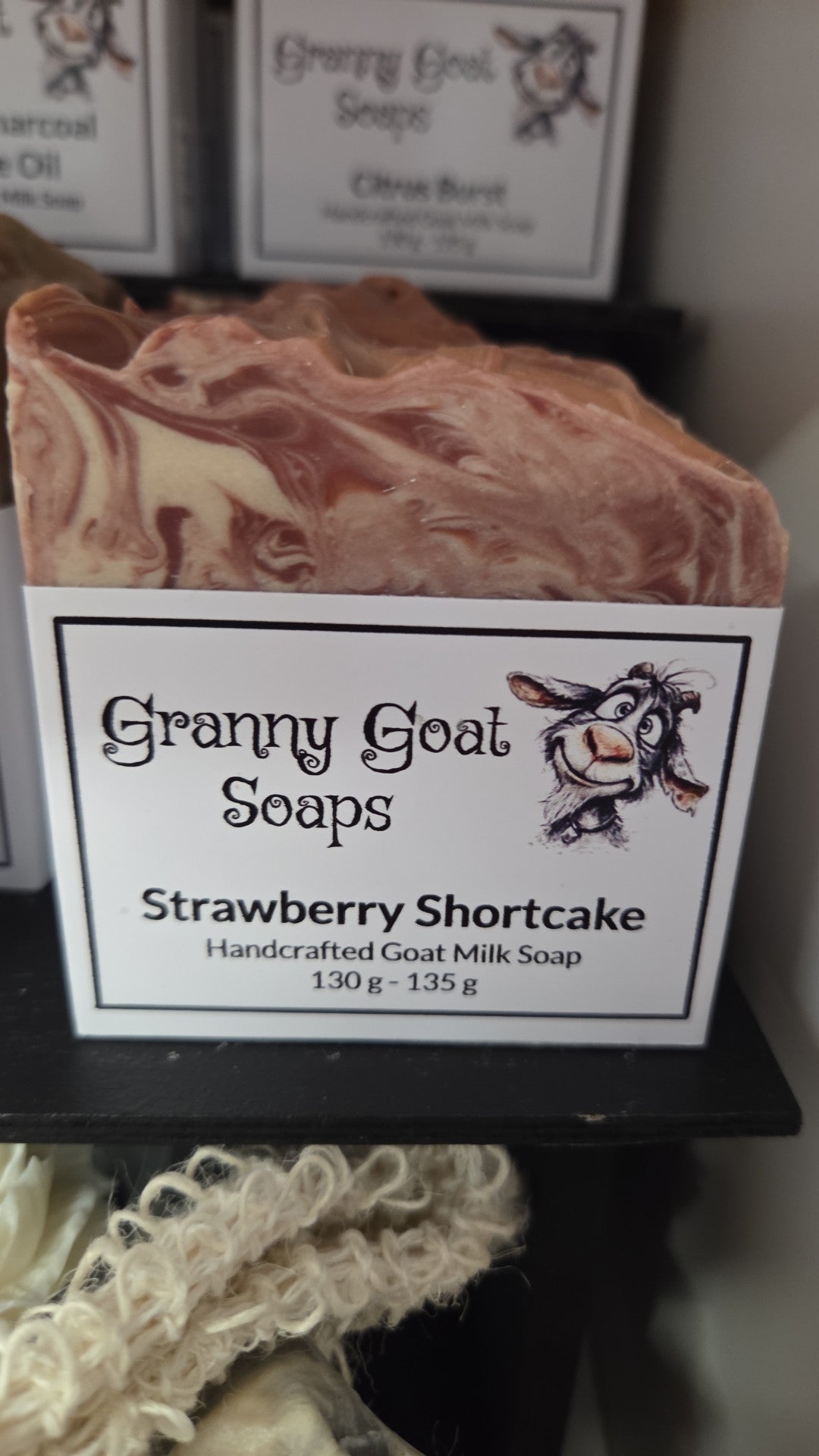Granny Goat Soaps - Strawberry Shortcake