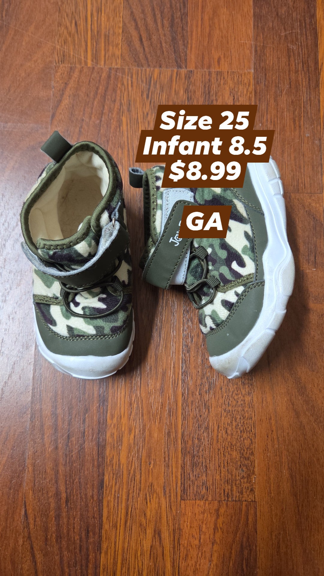 Size 25 - Toddler 8.5