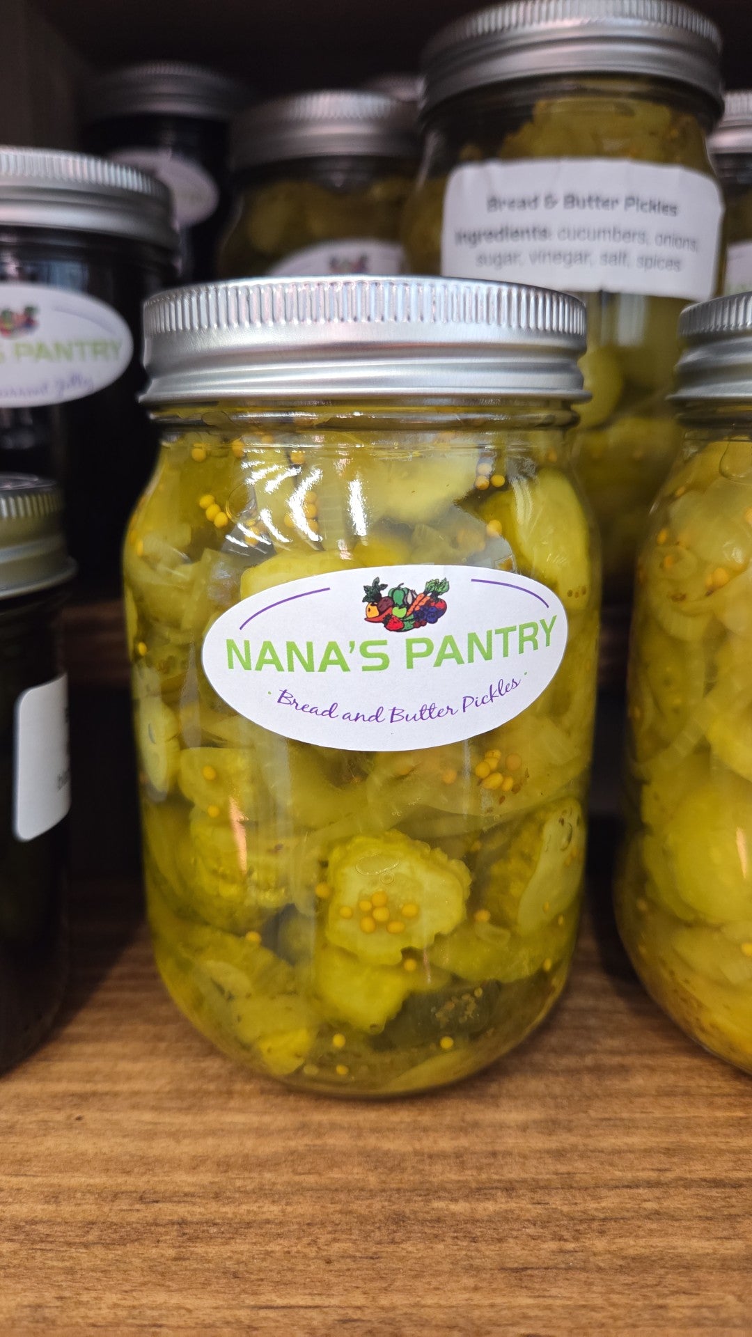 Nana's Pantry - Bread & Butter Pickles - 500ml