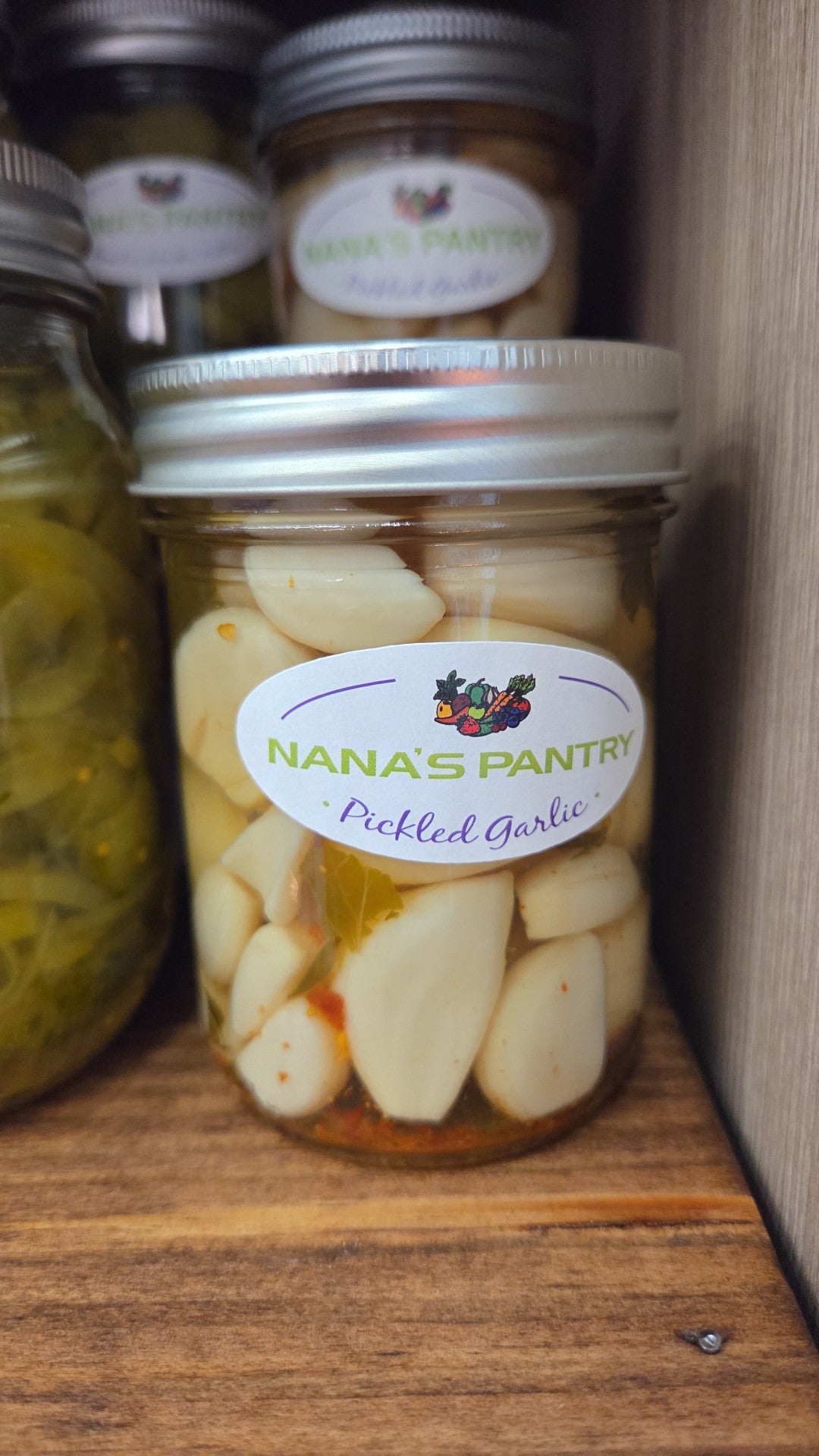 Nana's Pantry - Pickled Garlic - 250ml