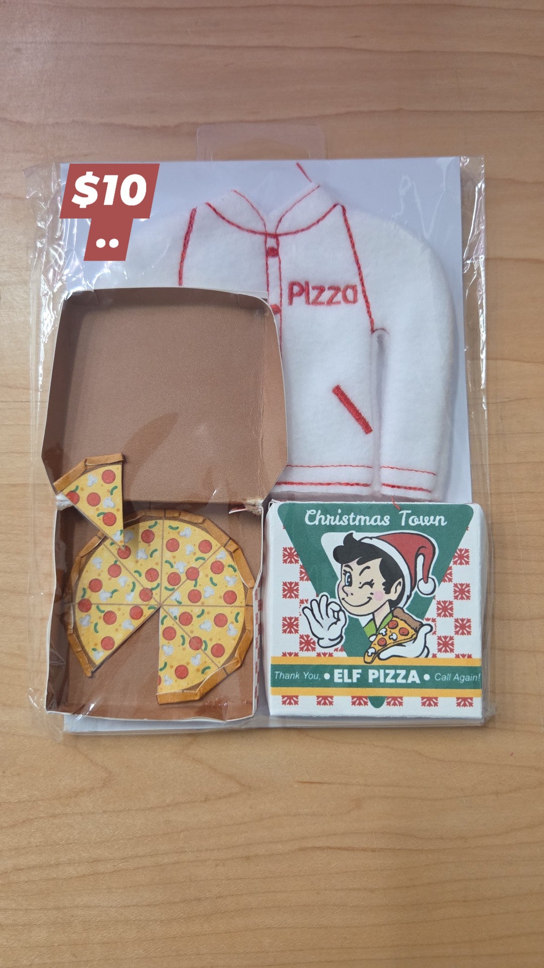 Stitch by Stitch Gift Boutique - Elf - Pizza