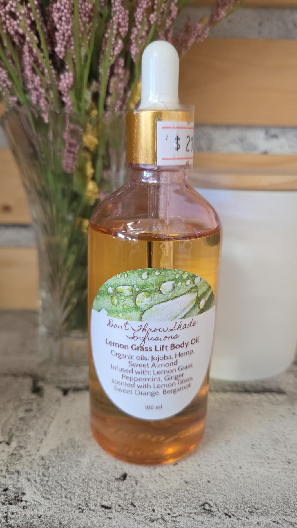 Don't Throw Shade Infusions - Massage Body Oil