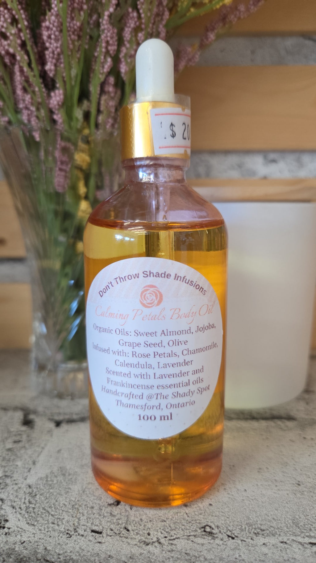 Don't Throw Shade Infusions - Massage Body Oil