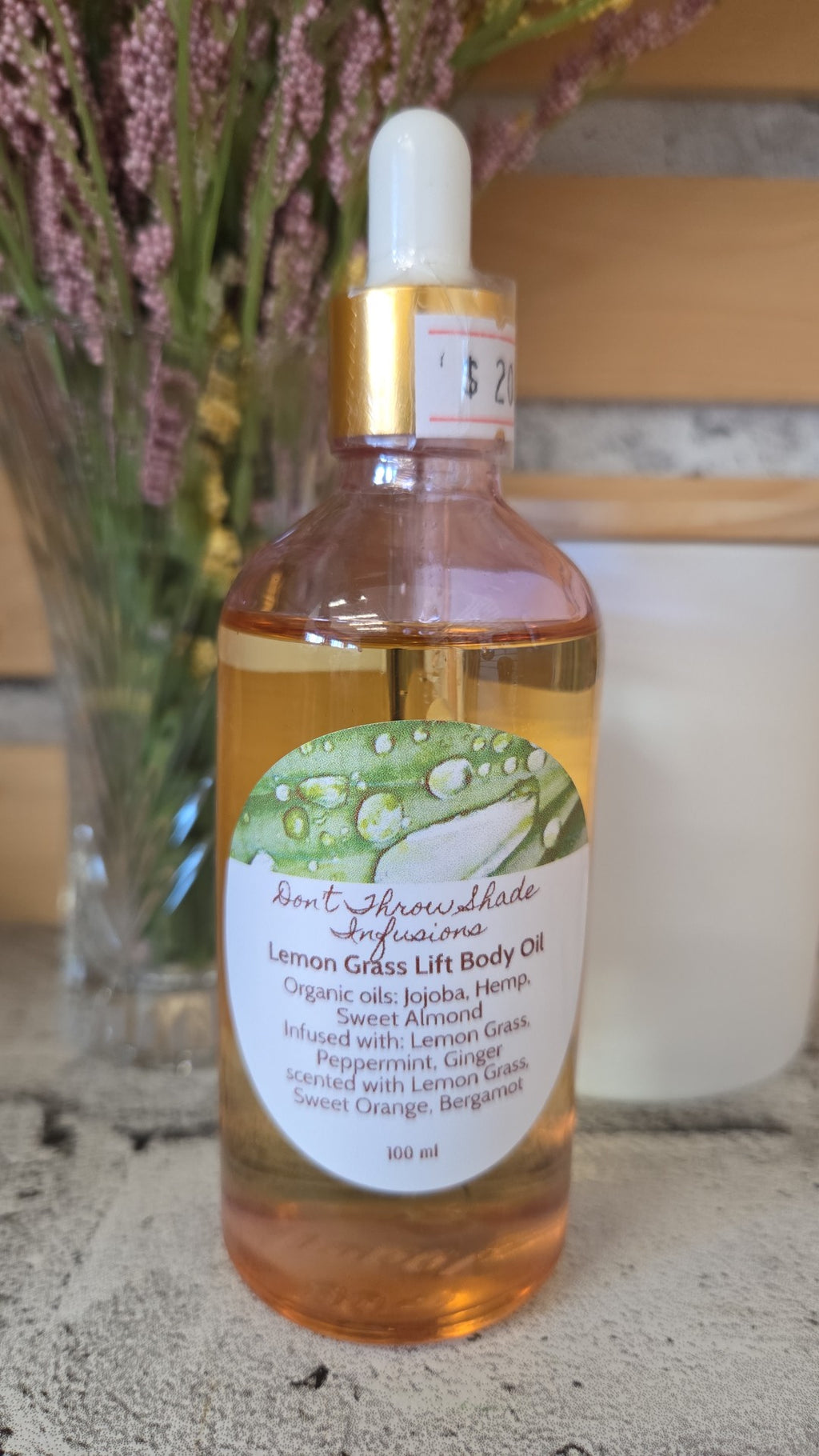 Don't Throw Shade Infusions - Massage Body Oil