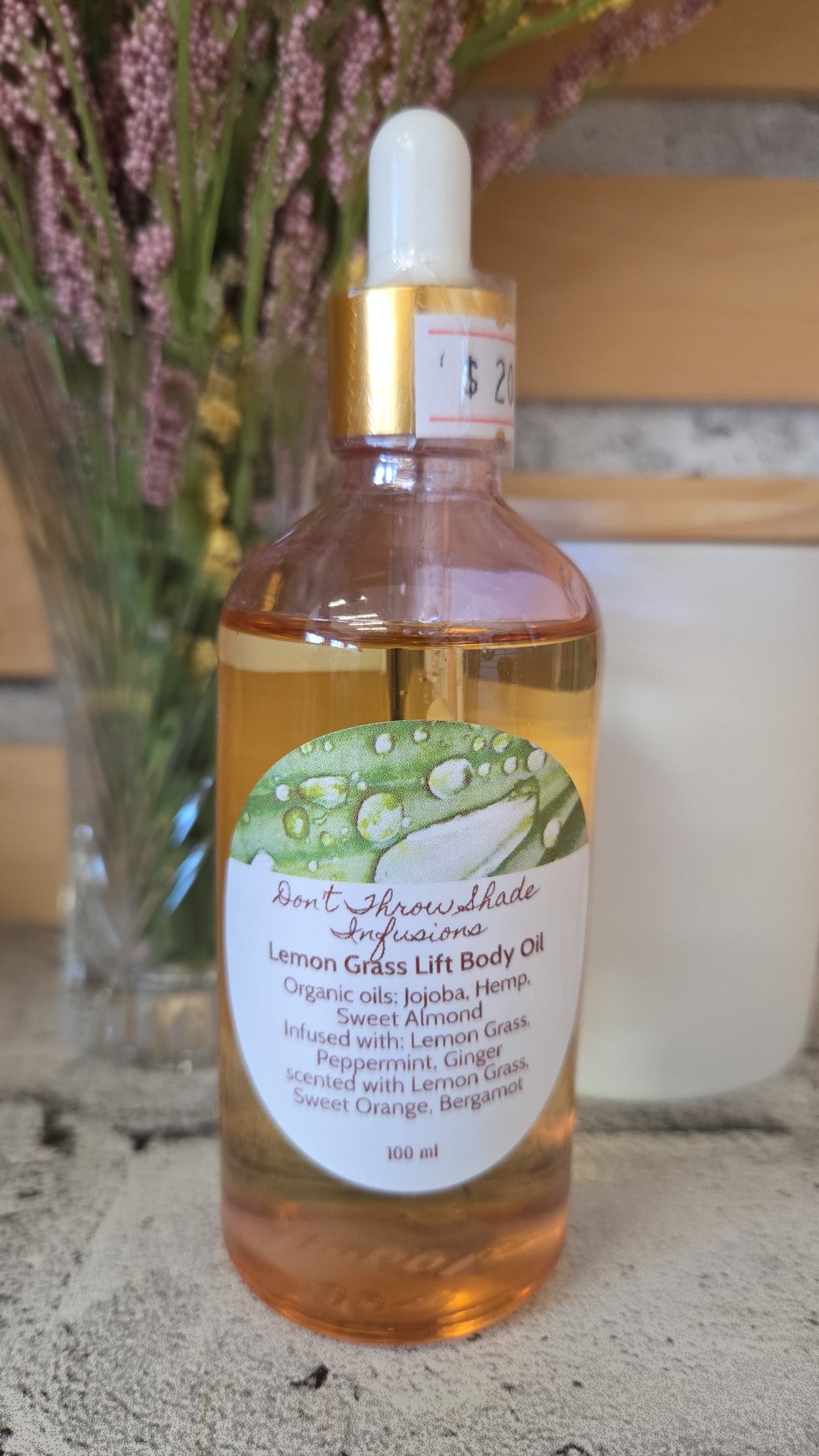 Don't Throw Shade Infusions - Massage Body Oil