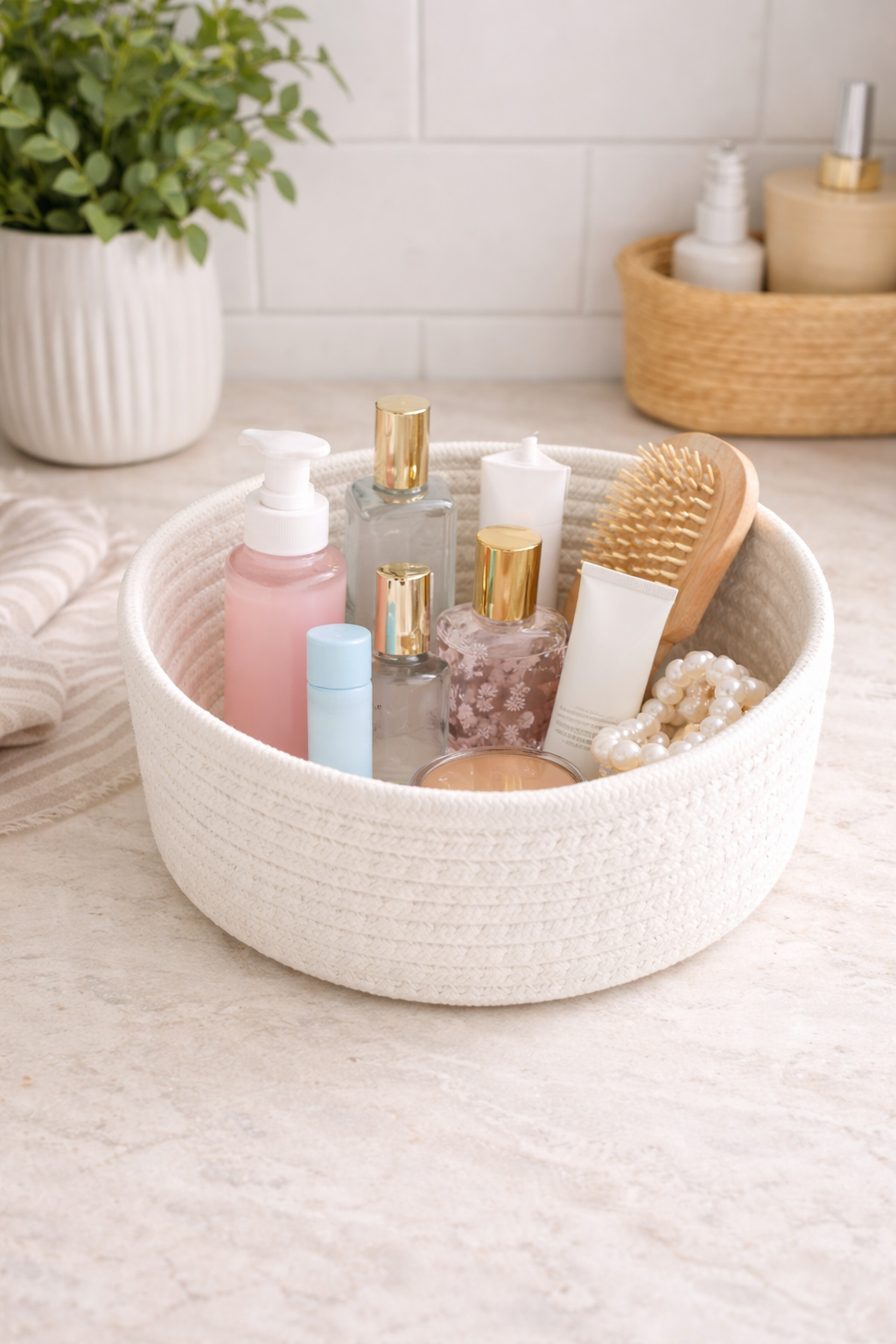 White Basket - No contents