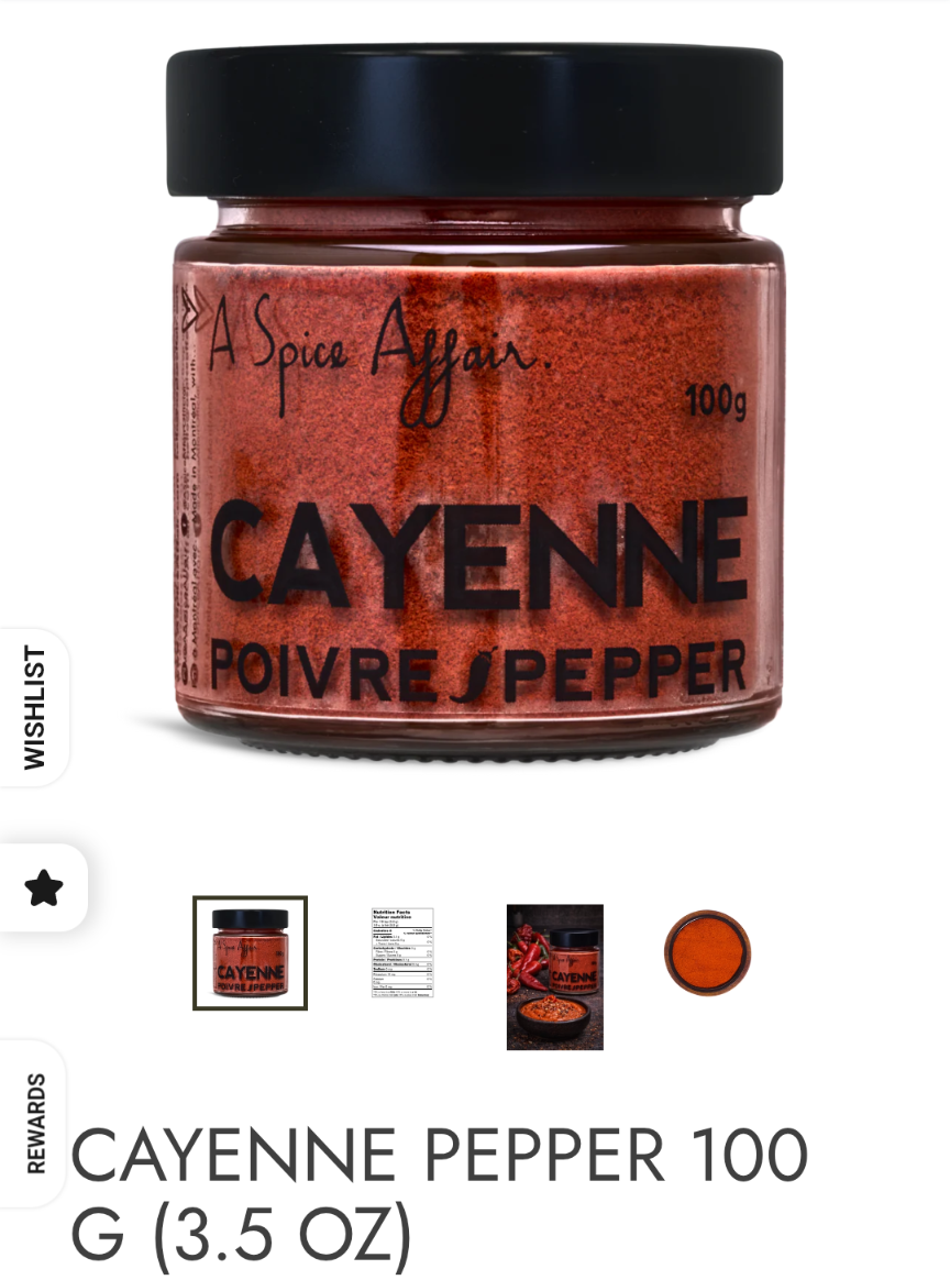 A Spice Affair - Cayenne Pepper