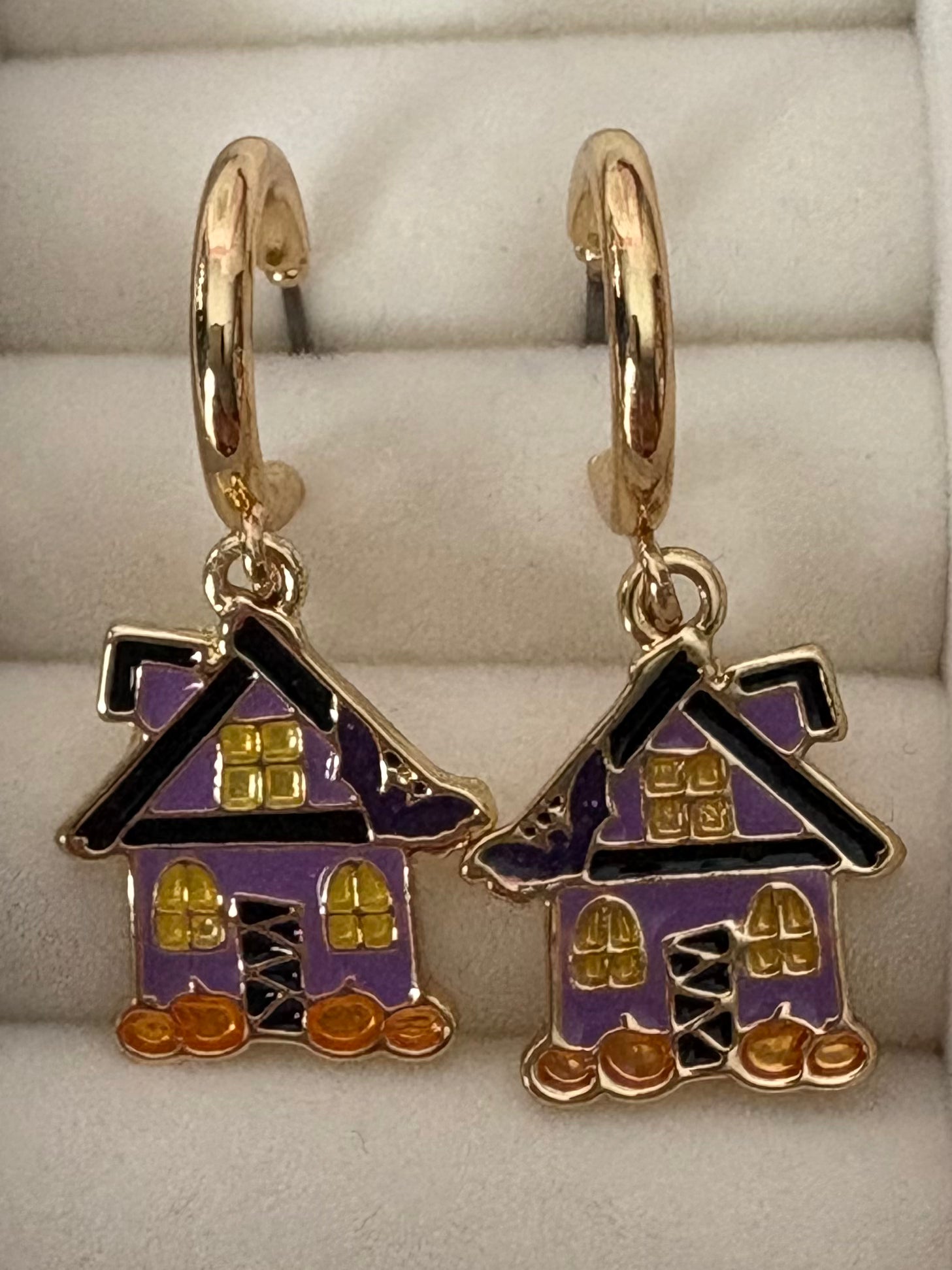 Haunted House Earrings
