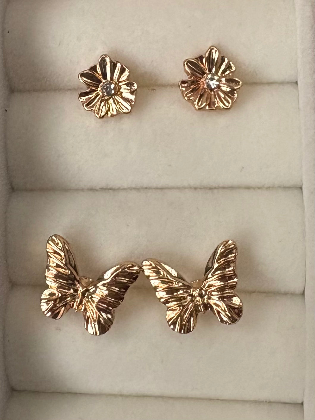 SparkleLane Jewelry - Earring Set-Butterflies & Flowers