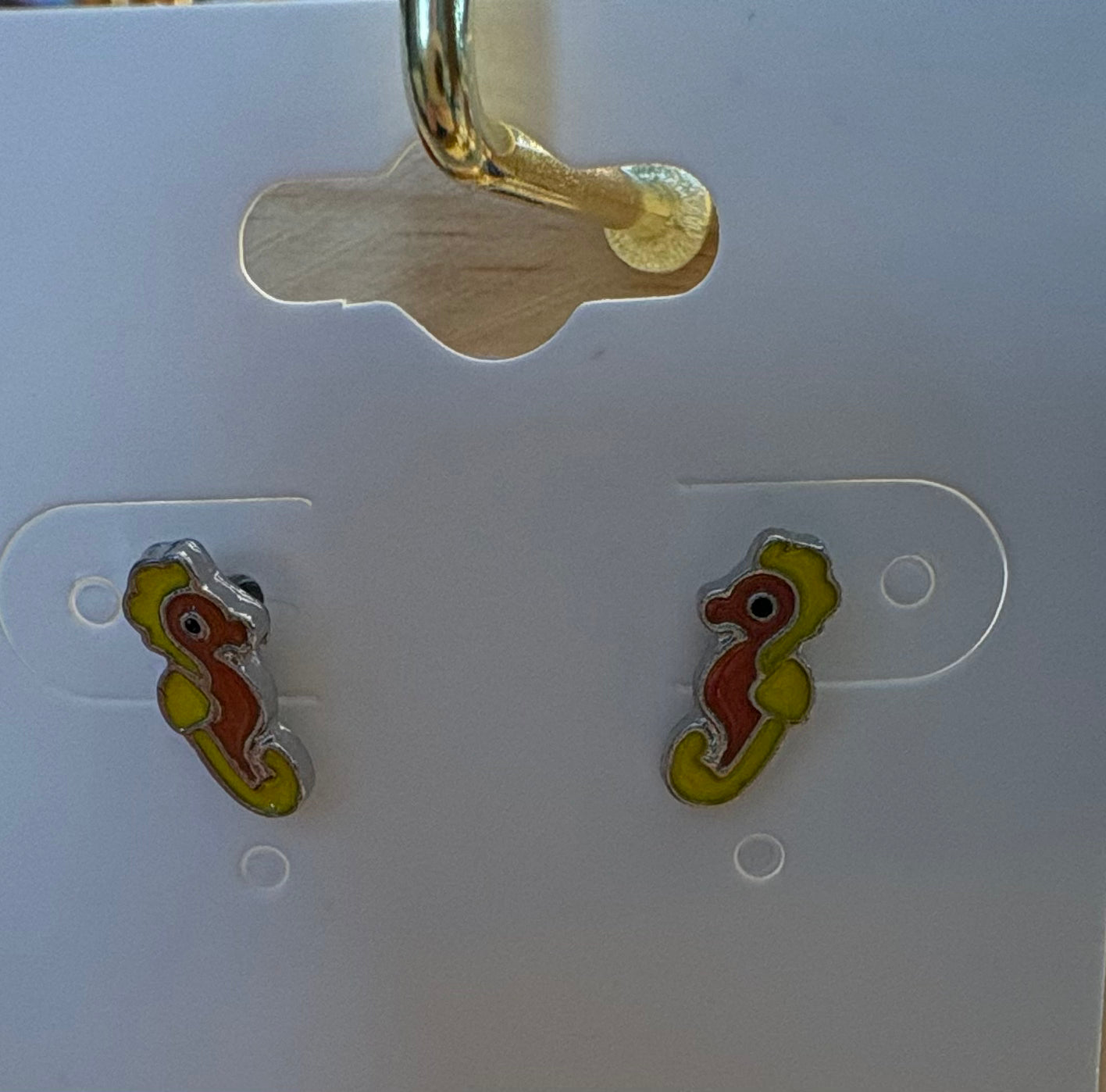 SparkleLane Jewelry - Earrings - Children's - Seahorse