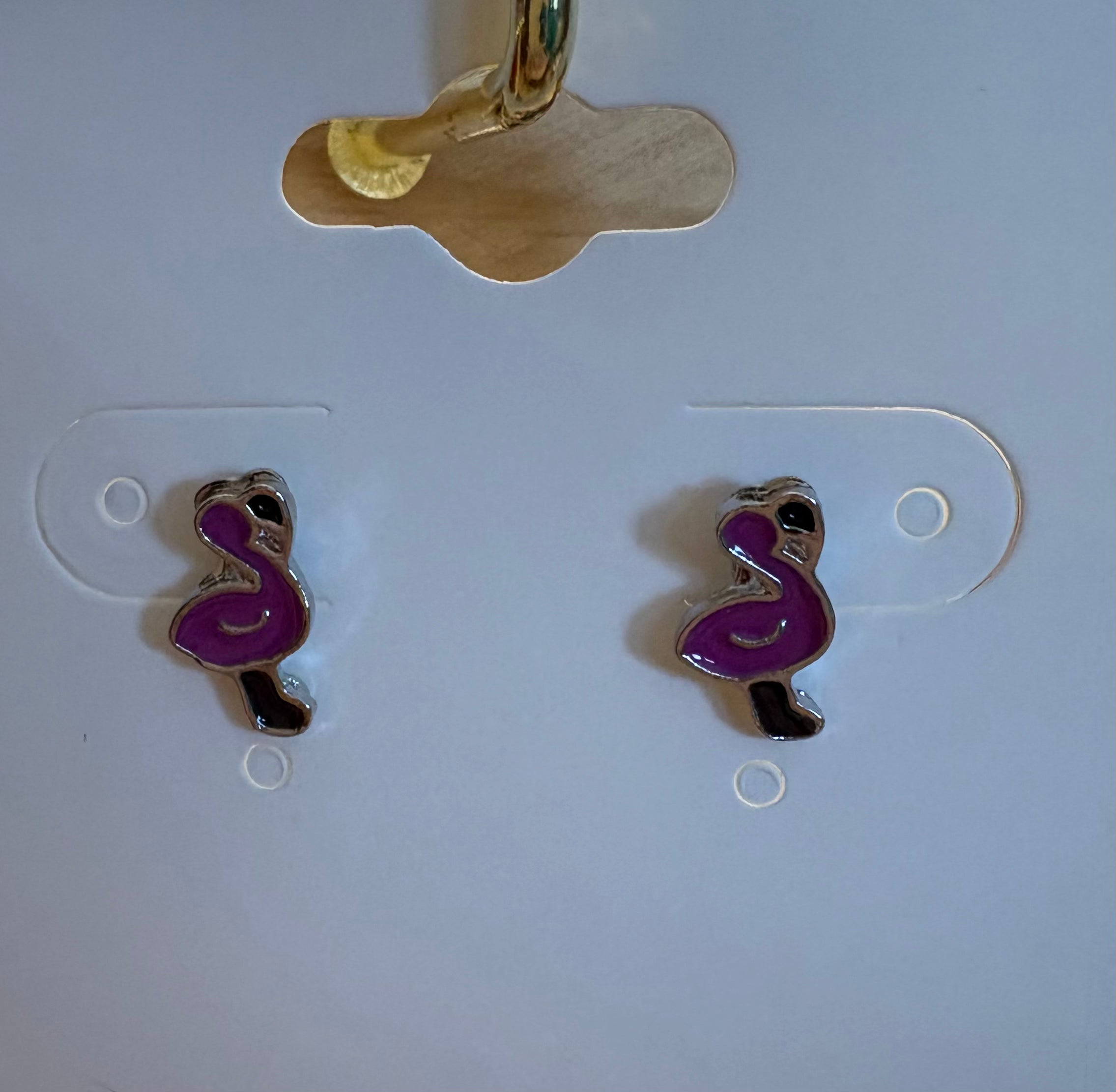 SparkleLane Jewelry - Earrings - Childrens - Flamingos
