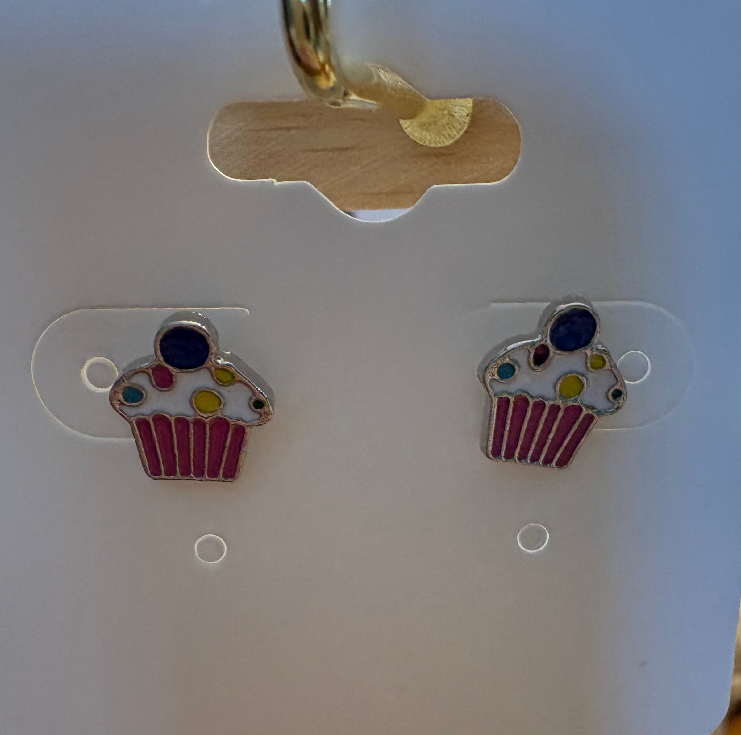 SparkleLane Jewelry - Earrings - Childrens - Cupcakes