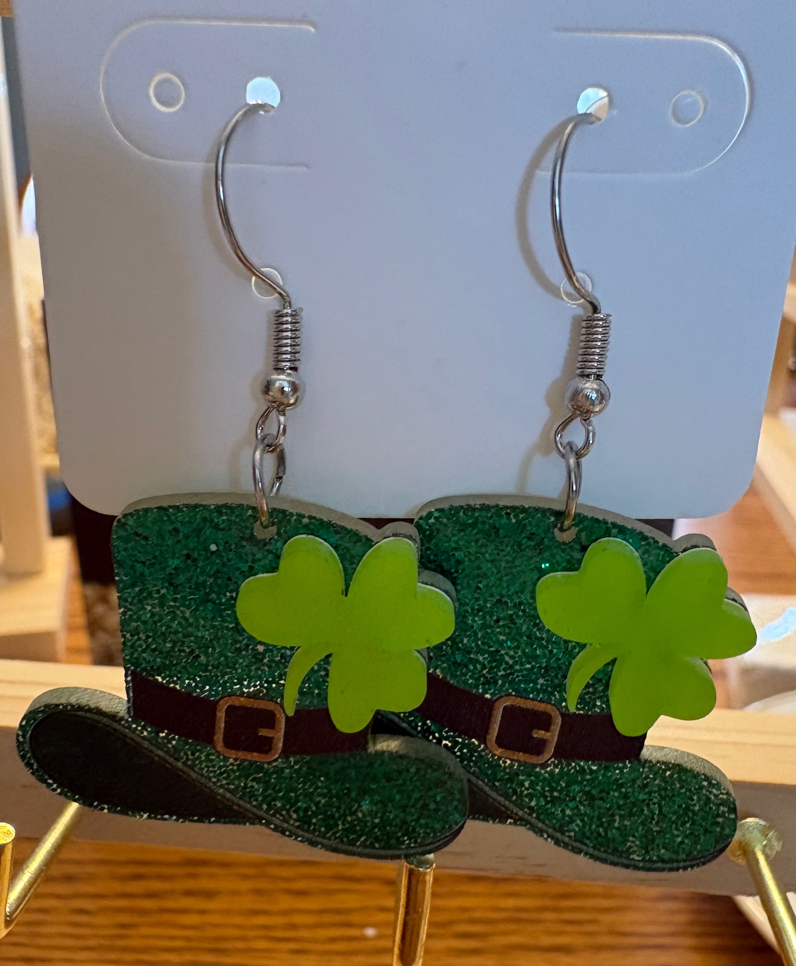 SparkleLane Jewelry - Earrings - St Patrick's Day