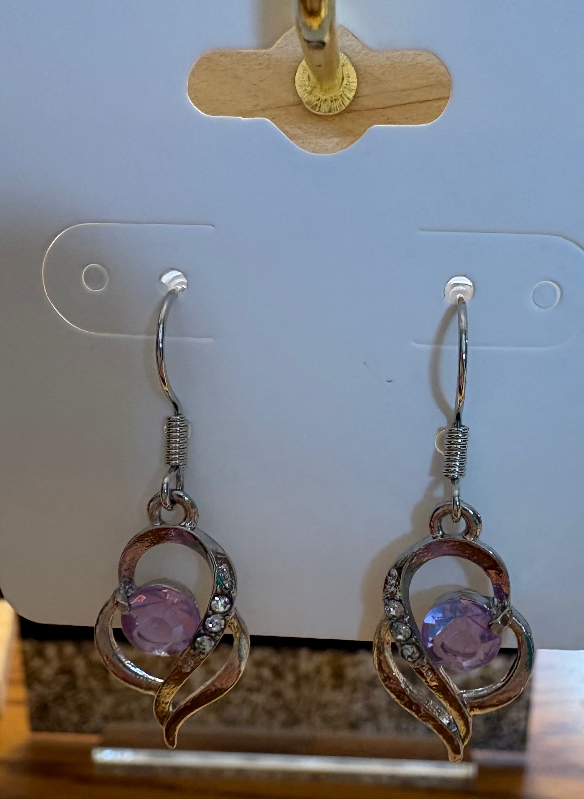 SparkleLane Jewelry - Earrings - Drop Pink
