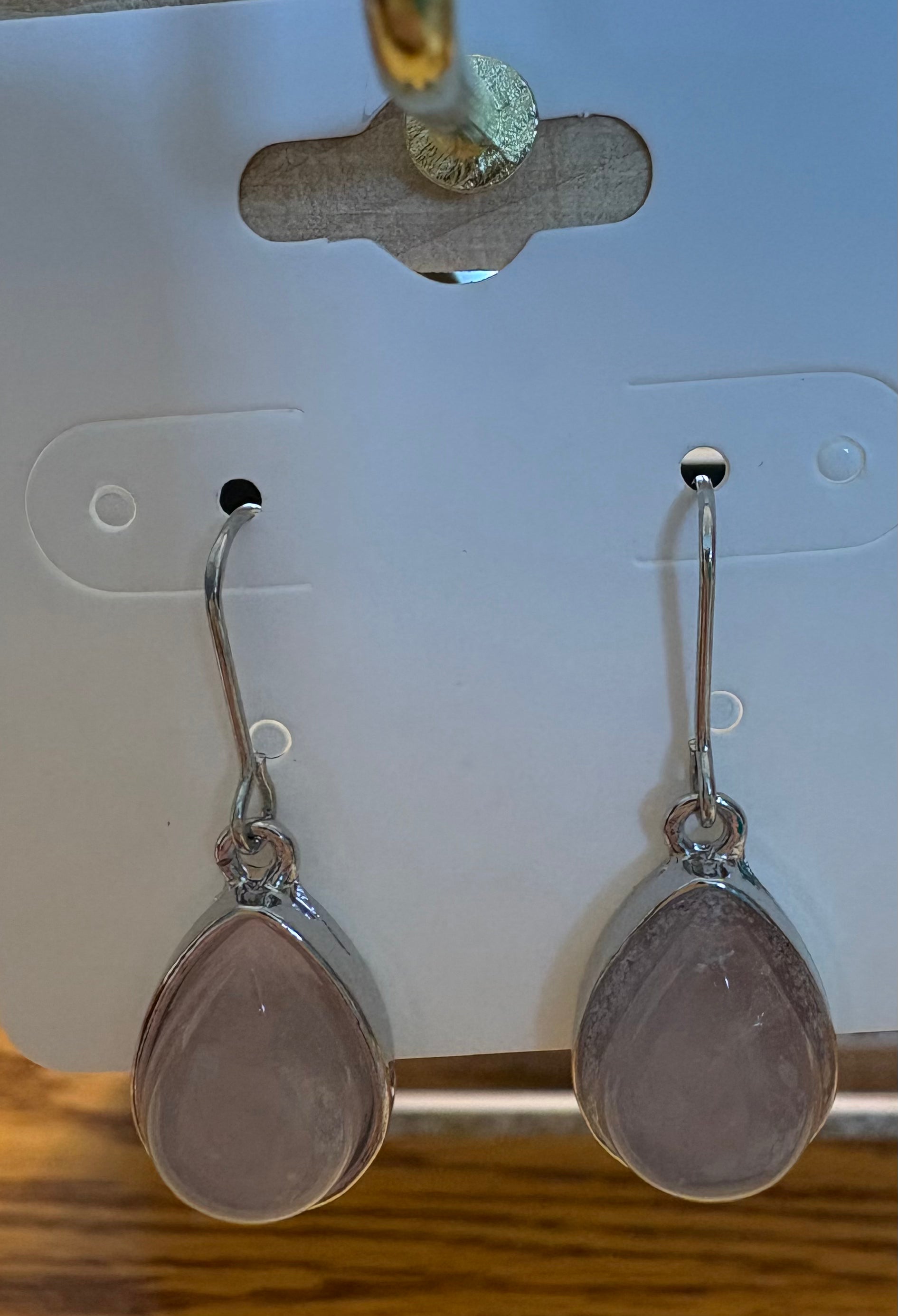 SparkleLane Jewelry - Earrings - Drop- Light Pink
