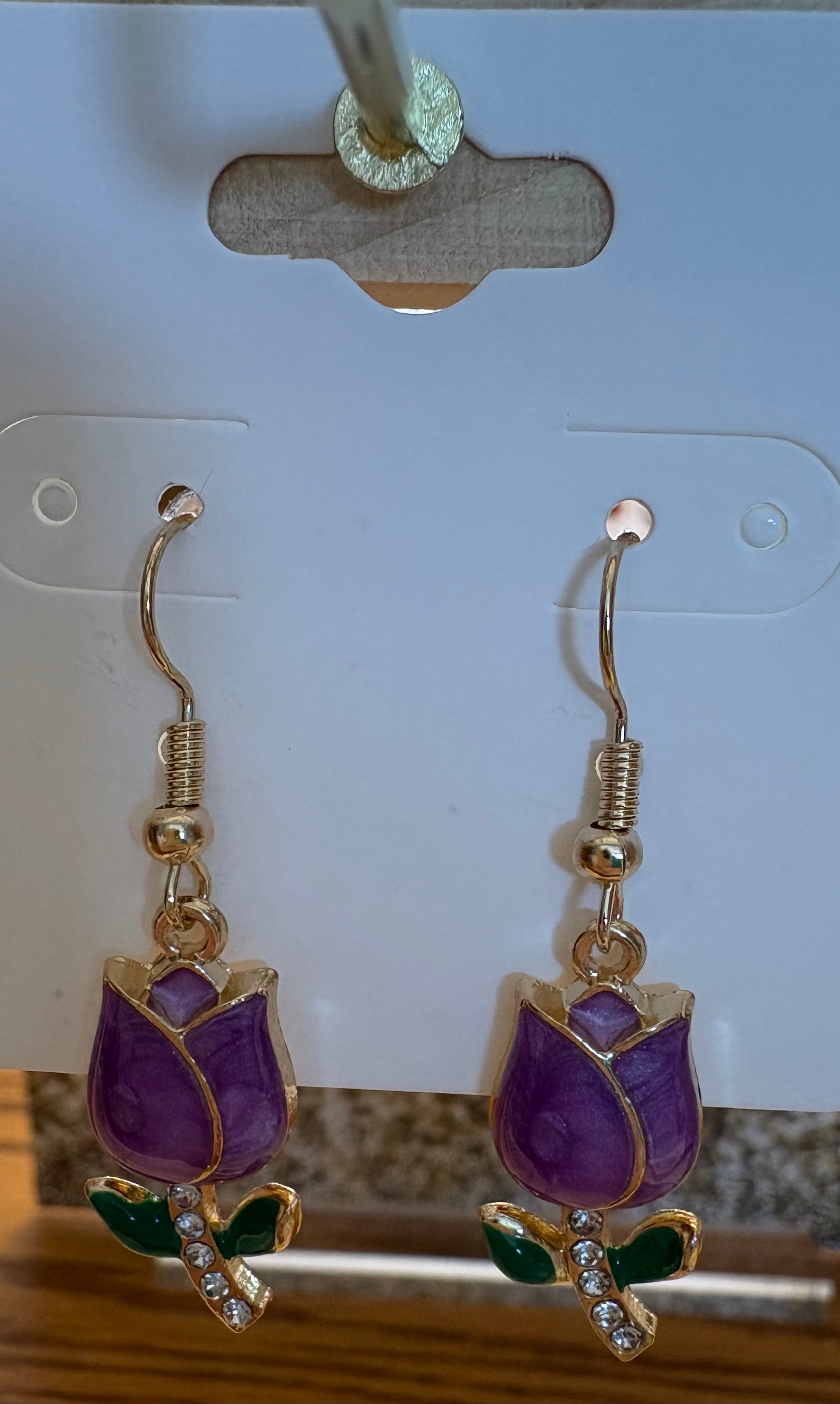 SparkleLane Jewelry - Earrings - Tulips