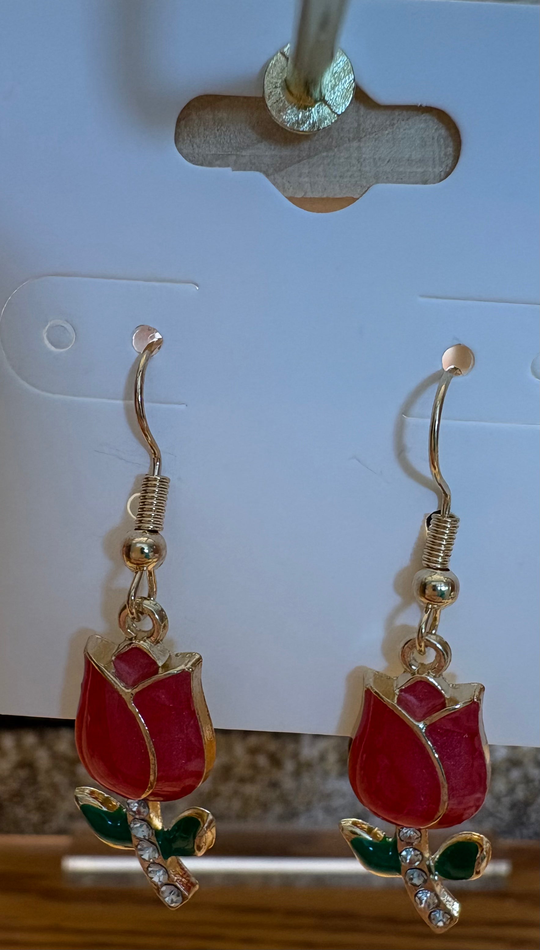 SparkleLane Jewelry - Earrings - Tulips