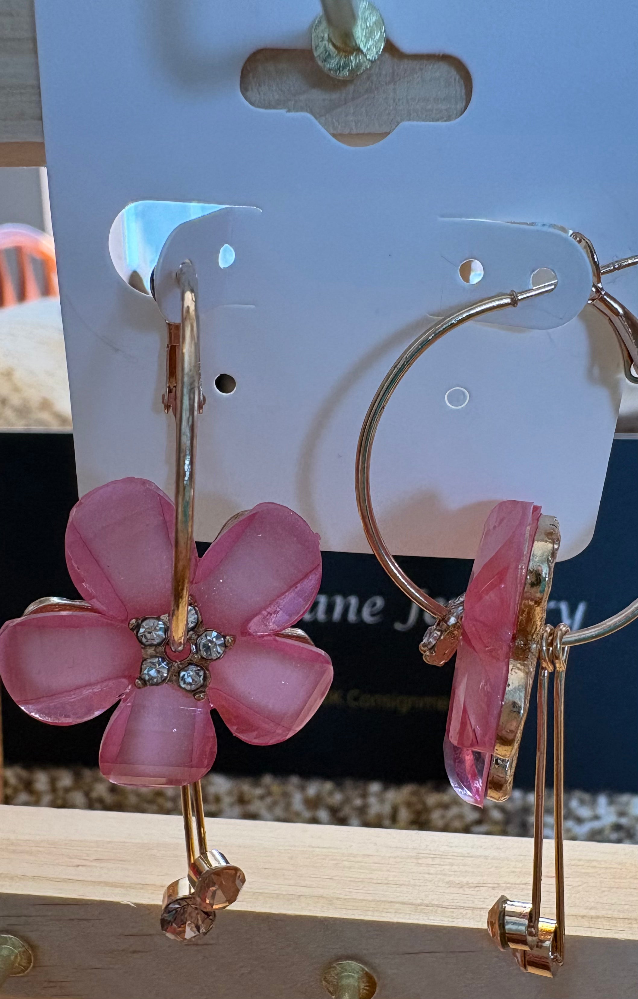 Sparkle Lane - Flower Earrings