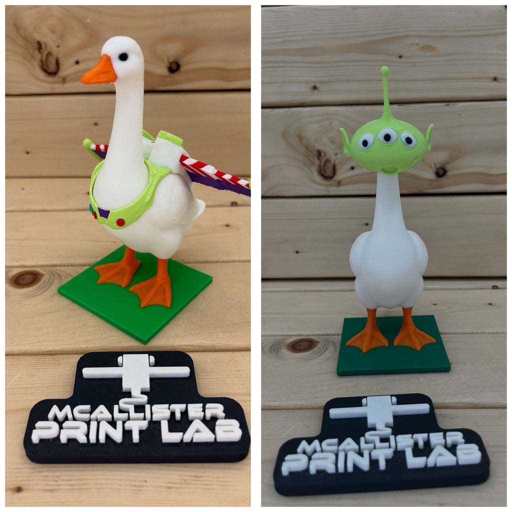 McAllister Print Lab - 6" Desk Goose & Accessories - 2/$5
