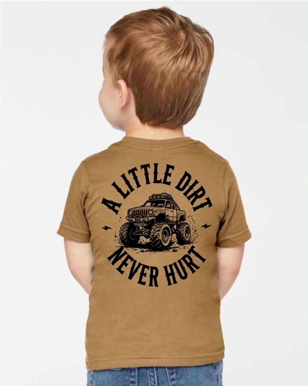 Apparel by LPB - Child - Brown Tee - A Little Dirt Never Hurt