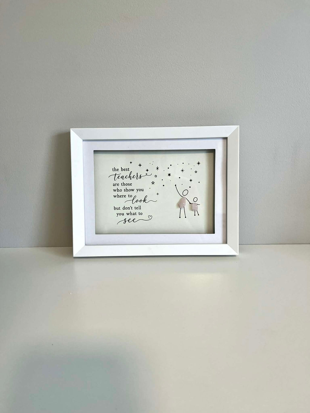 Camy Girl Makery - The Best Teachers - Sea Glass - May be a little different on purchase