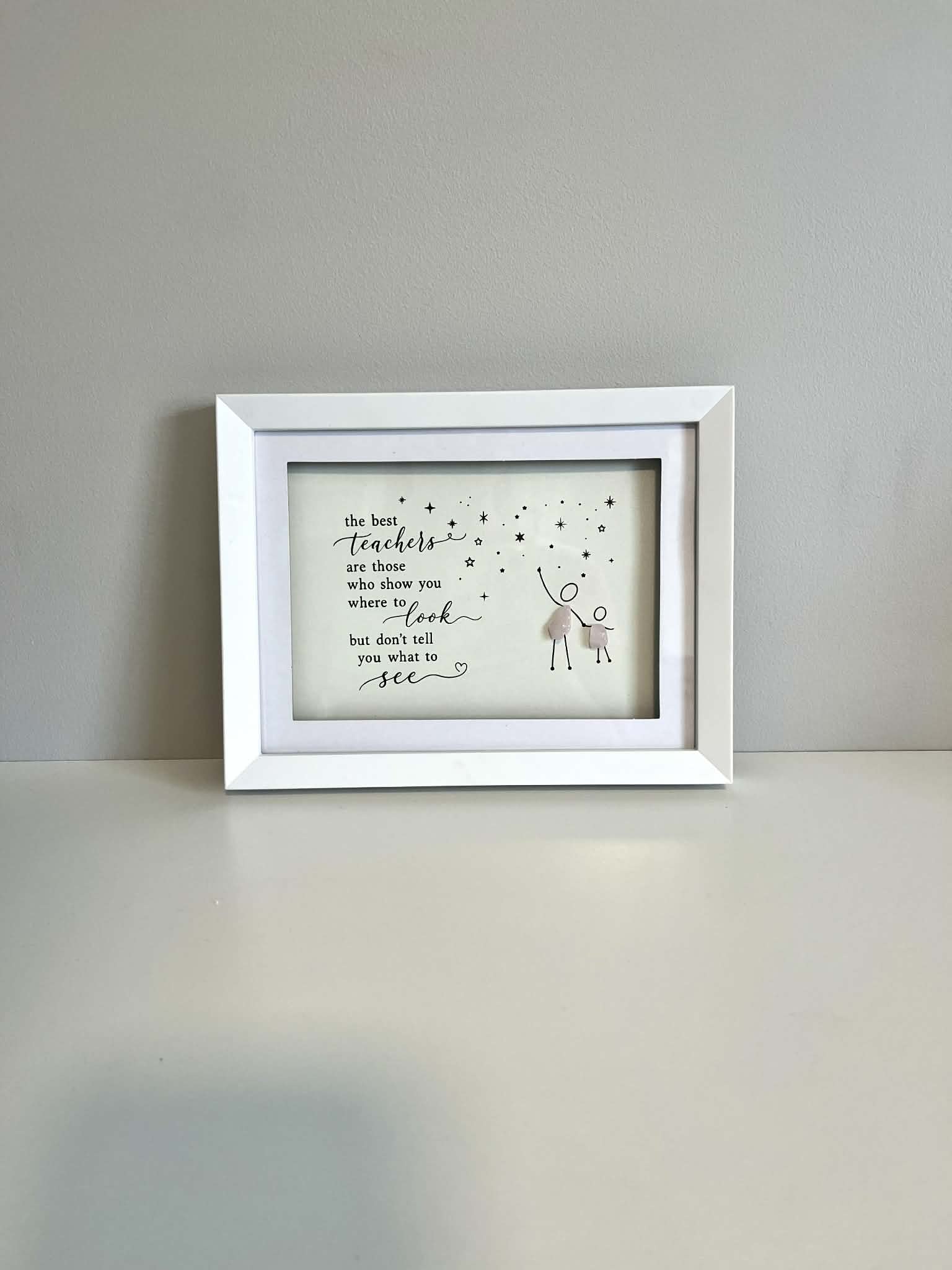 Camy Girl Makery - The Best Teachers - Sea Glass - May be a little different on purchase
