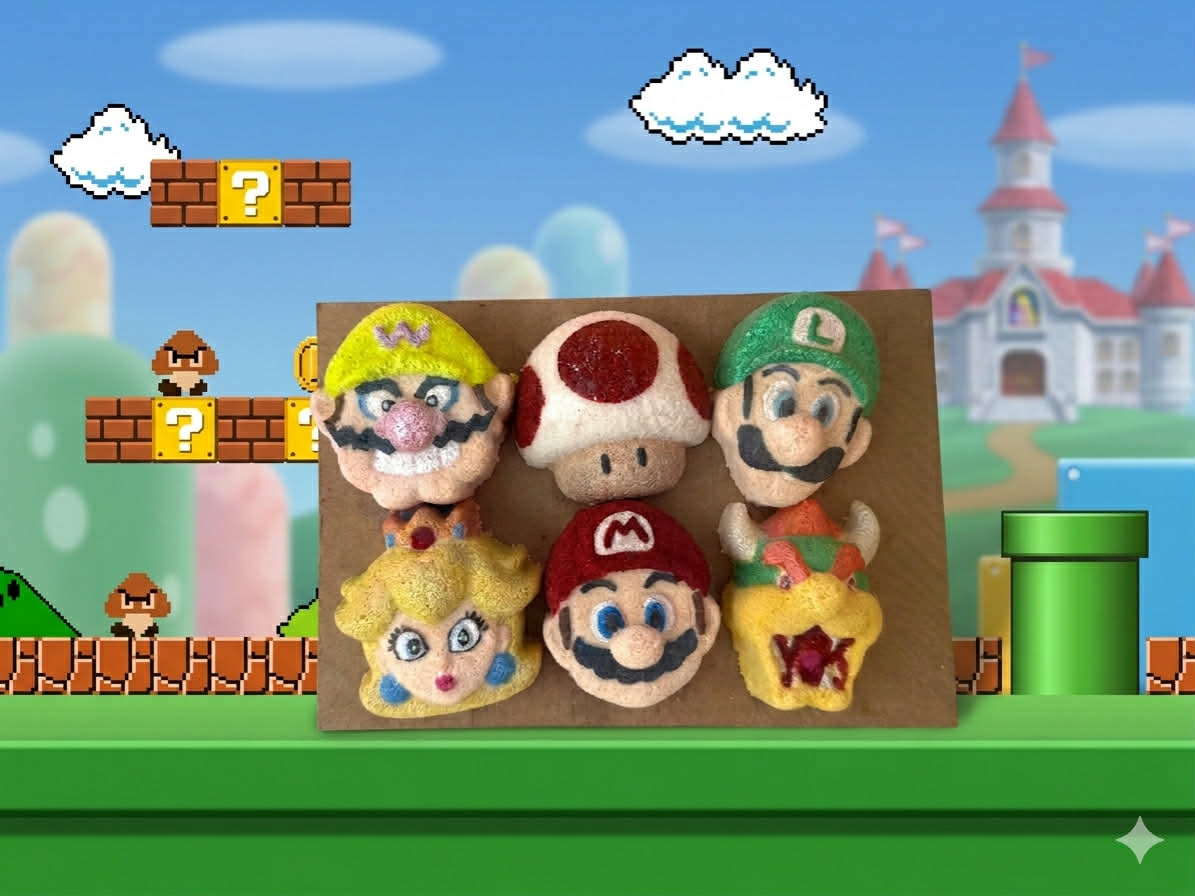 Bath Bomb - Mario Set